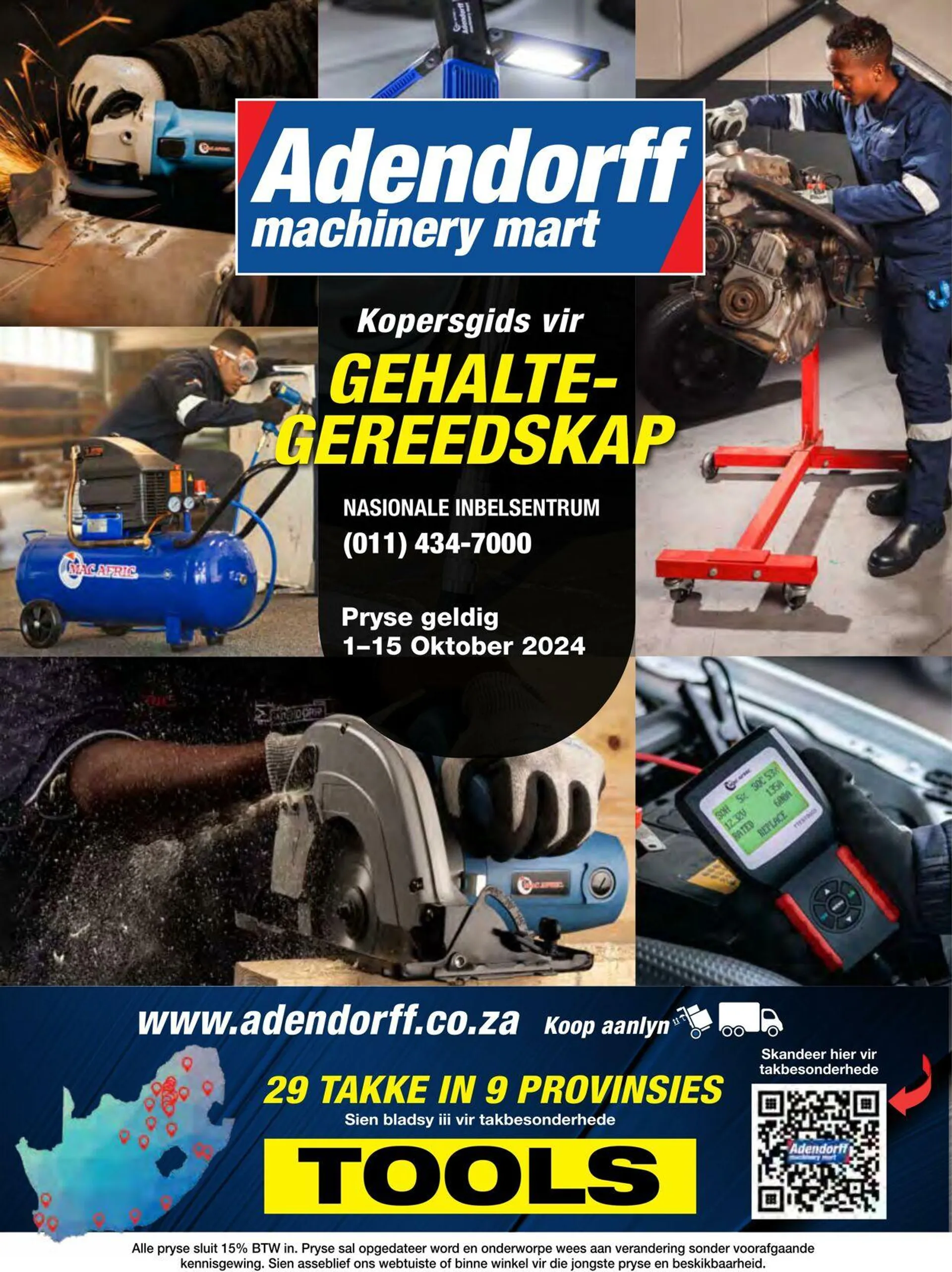 Adendorff Machinery Mart Current catalogue - 1