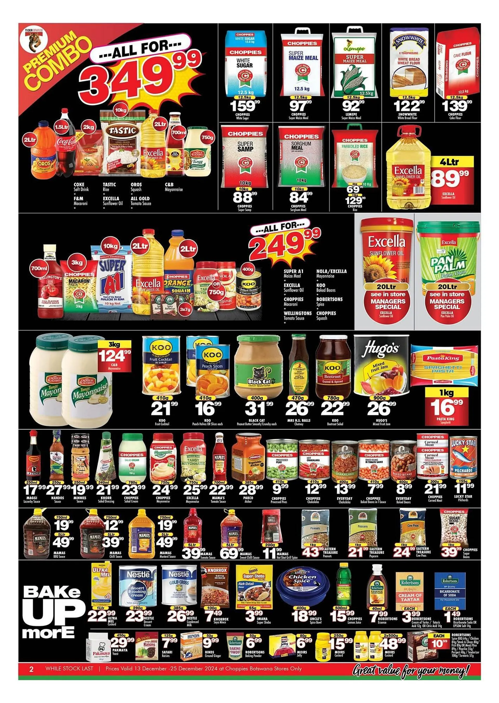 Choppies catalogue from 13 December to 25 December 2024 - Catalogue Page 2