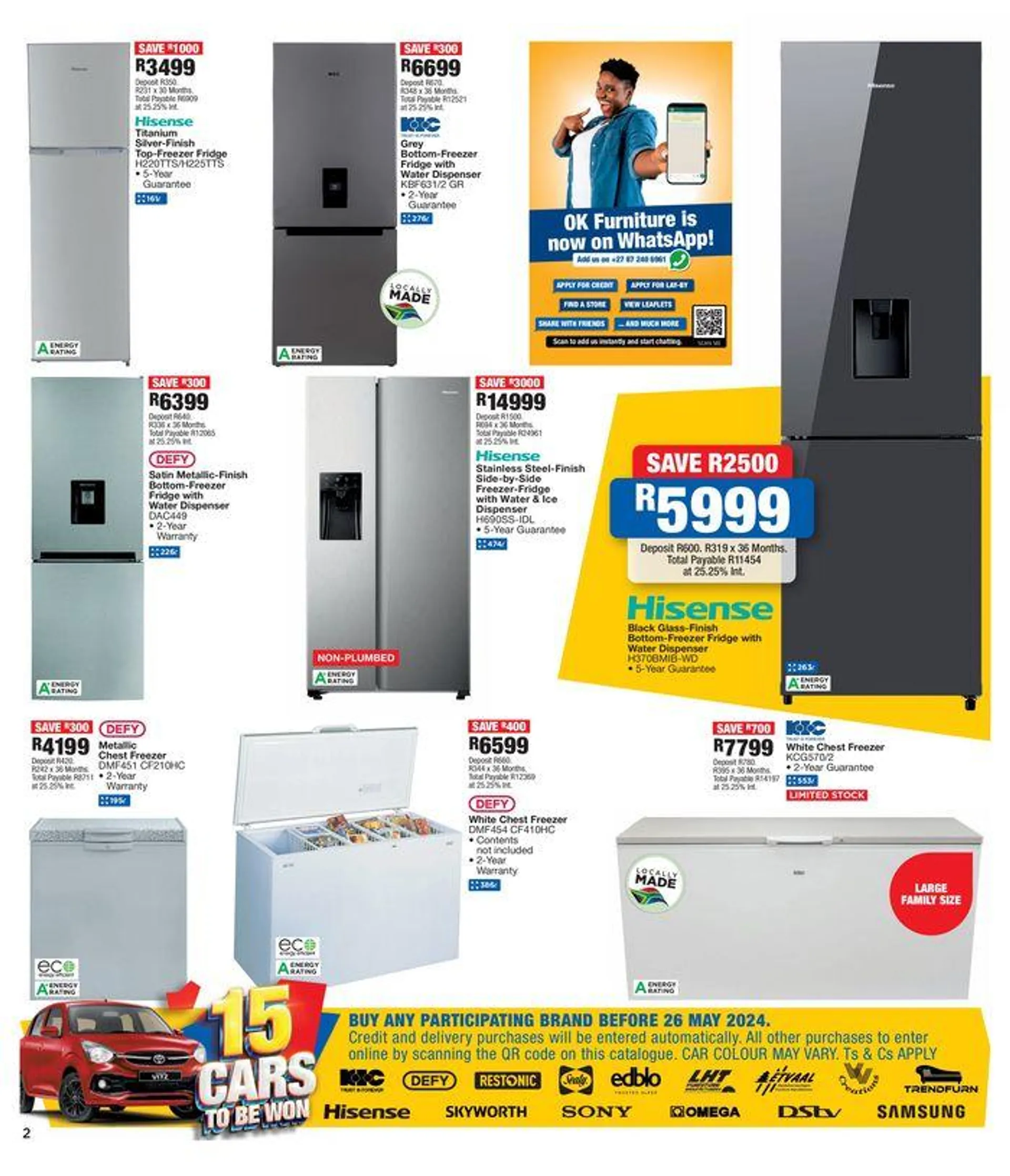 Latest deals OK Furniture from 13 May to 26 May 2024 - Catalogue Page 2