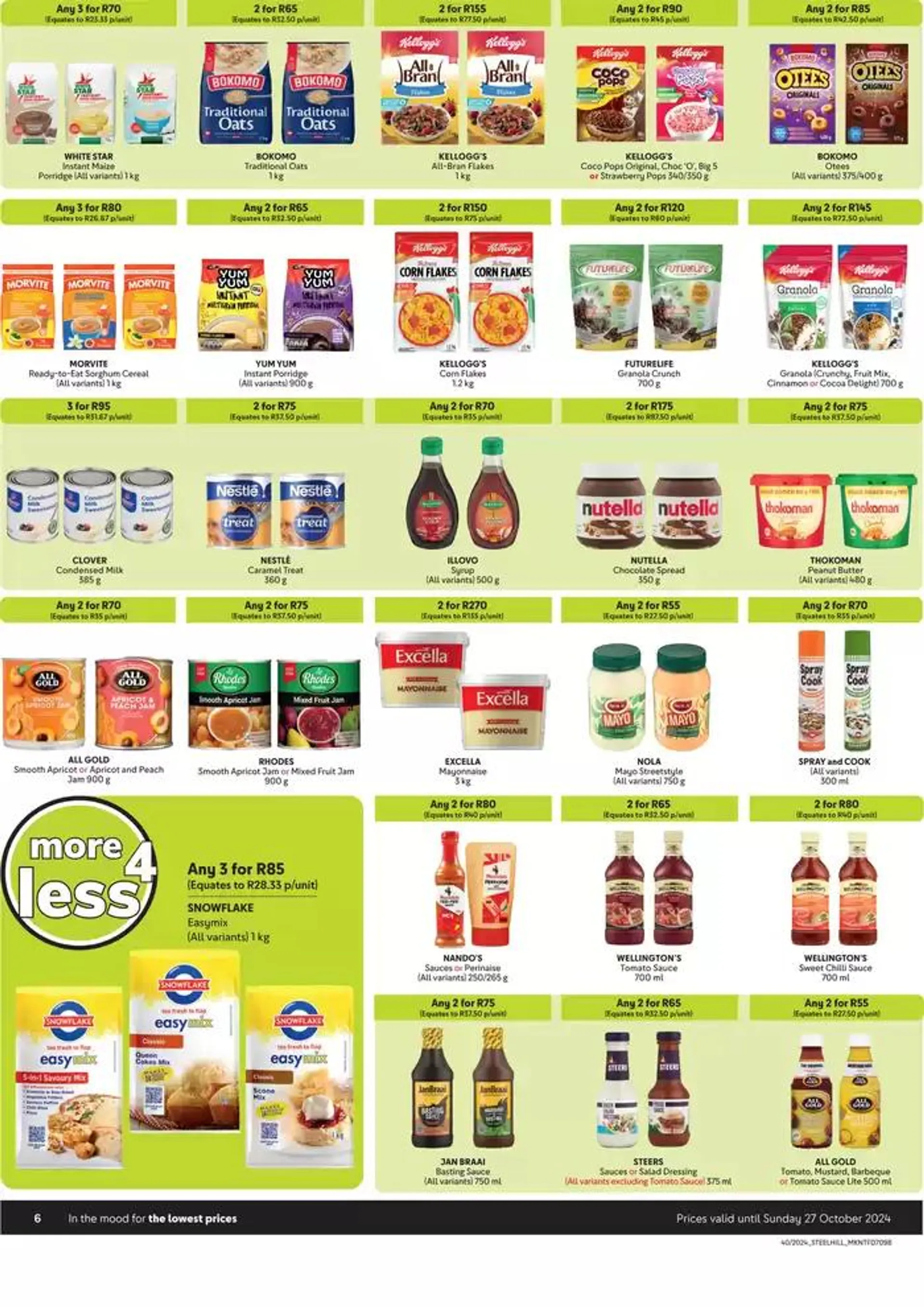 Makro : More 4 Less from 30 September to 27 October 2024 - Catalogue Page 6