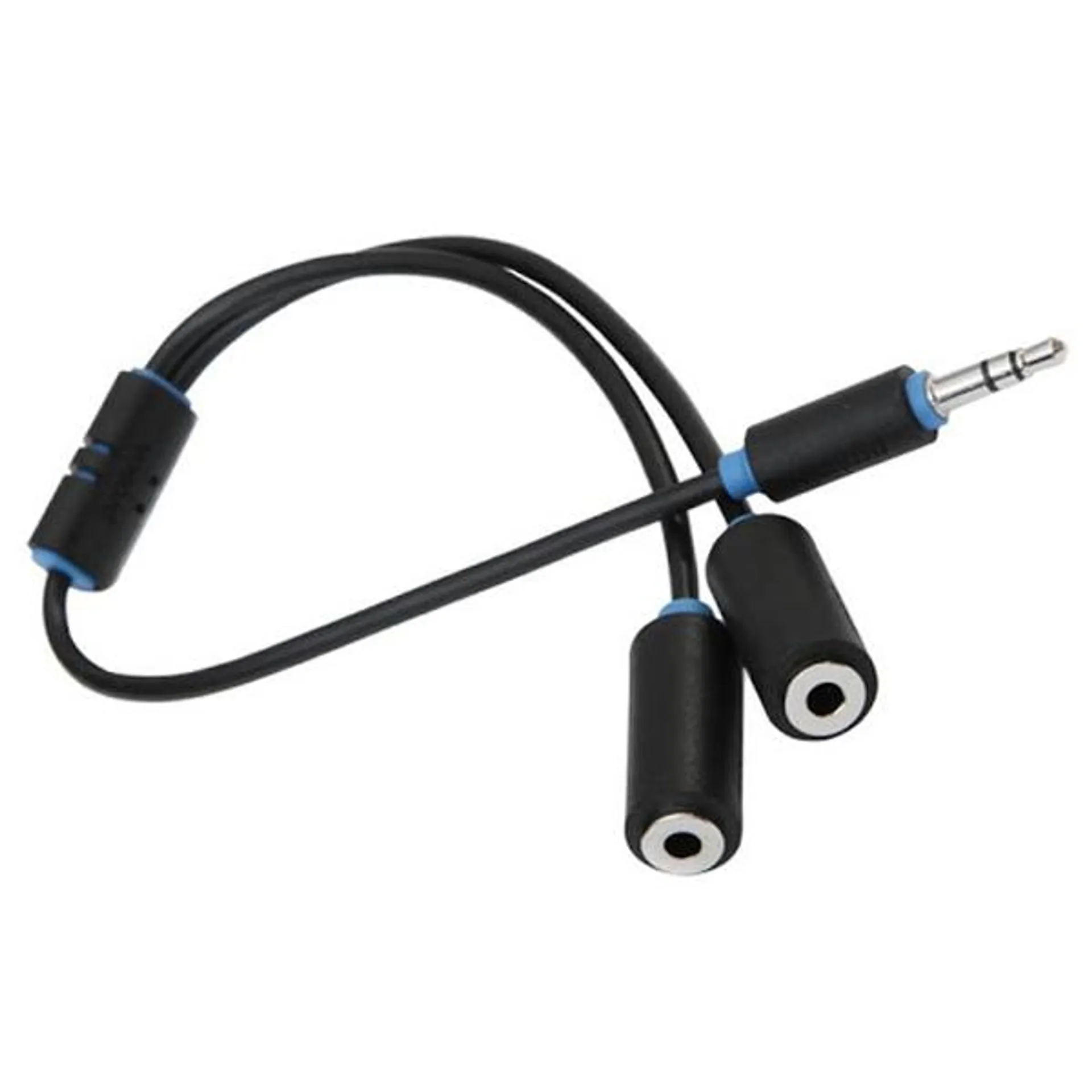 PROLINK 3.5MM STEREO MALE TO 2X FEMALE