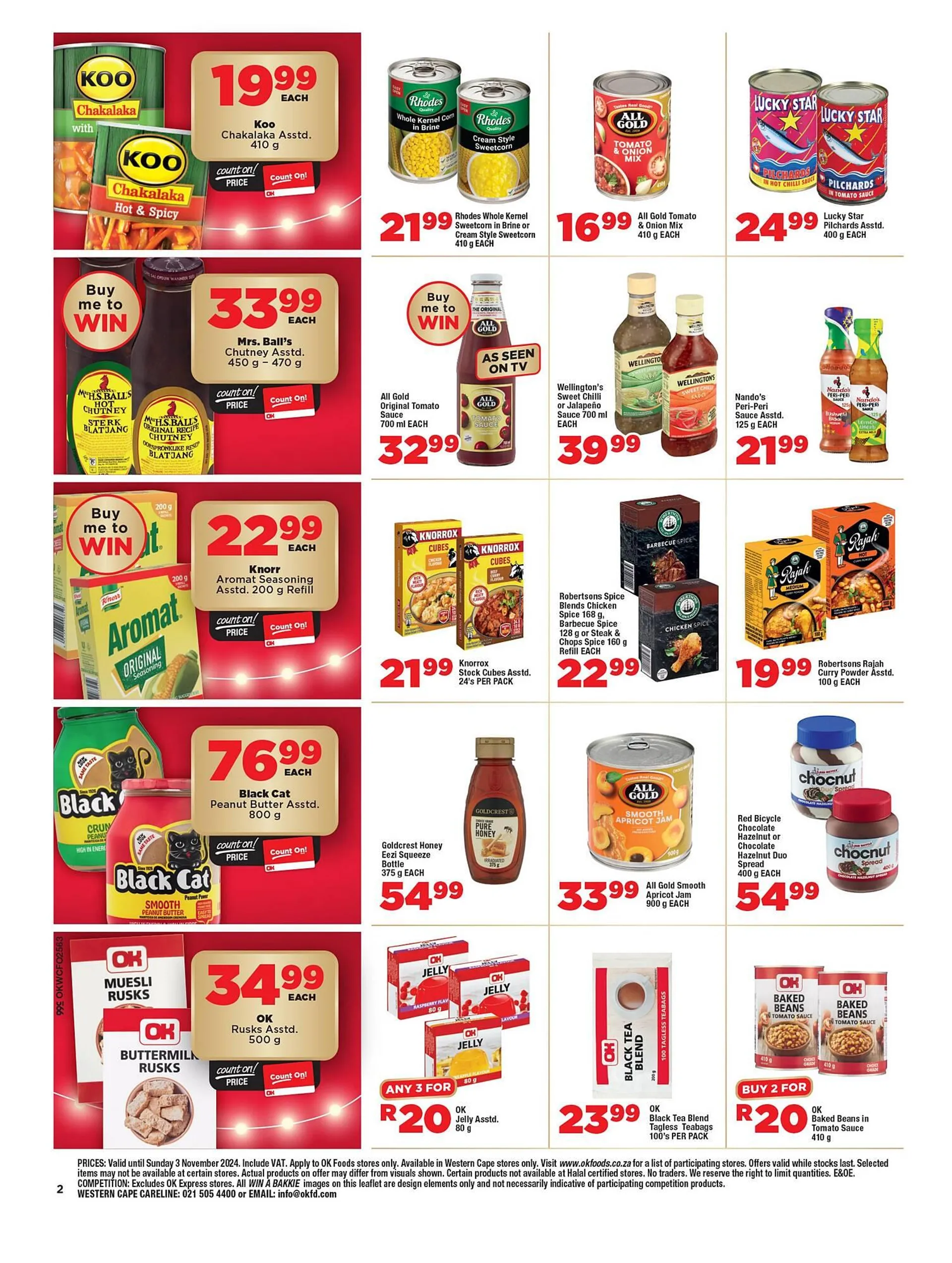 OK Foods catalogue from 23 October to 3 November 2024 - Catalogue Page 2