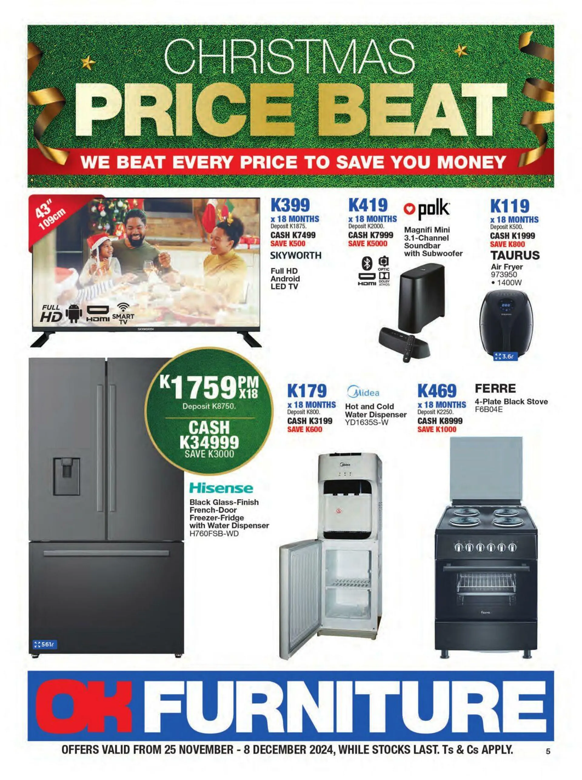 OK Furniture Current catalogue from 3 March to 17 March 2025 - Catalogue Page 1