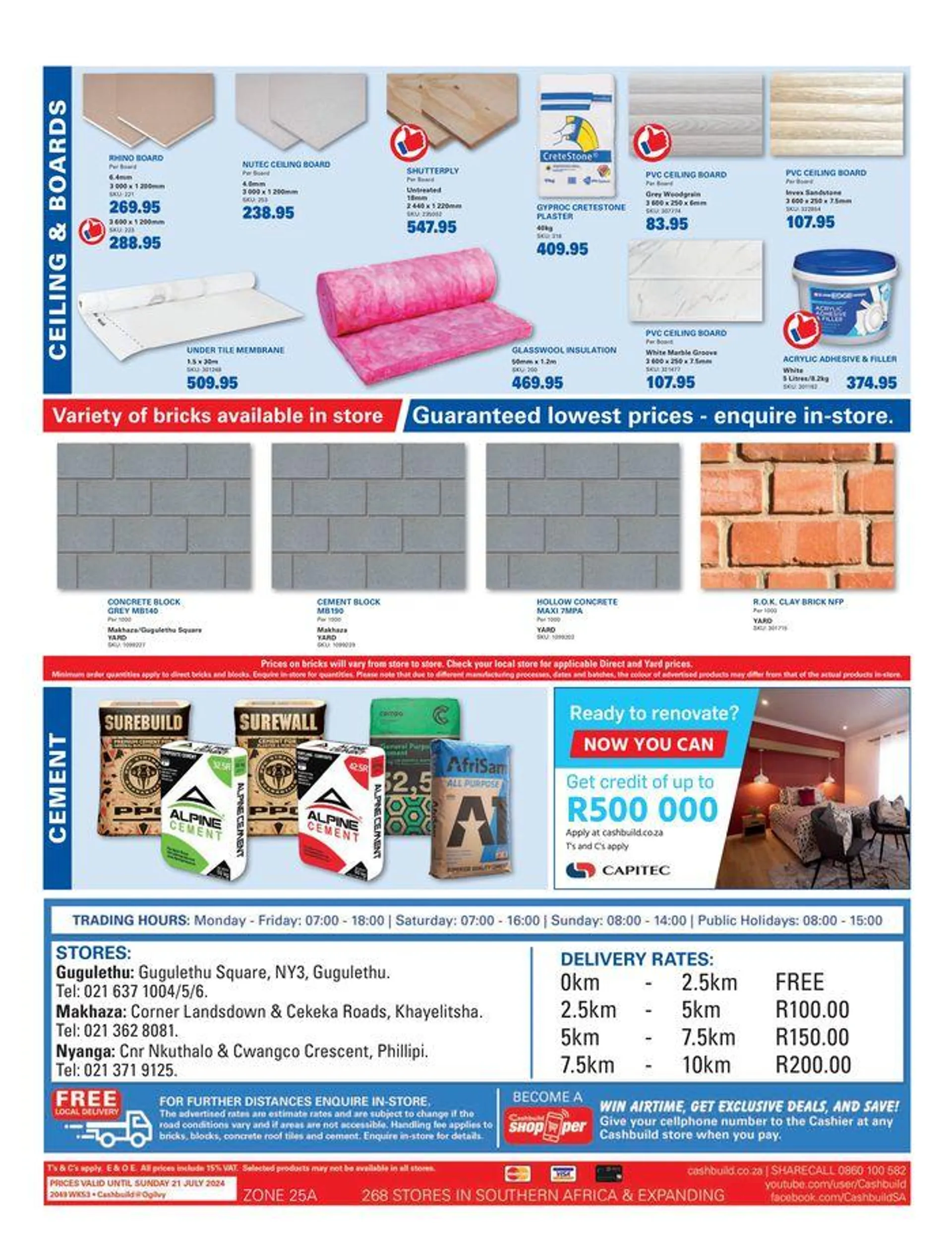 Cashbuild weekly specials from 25 June to 21 July 2024 - Catalogue Page 3