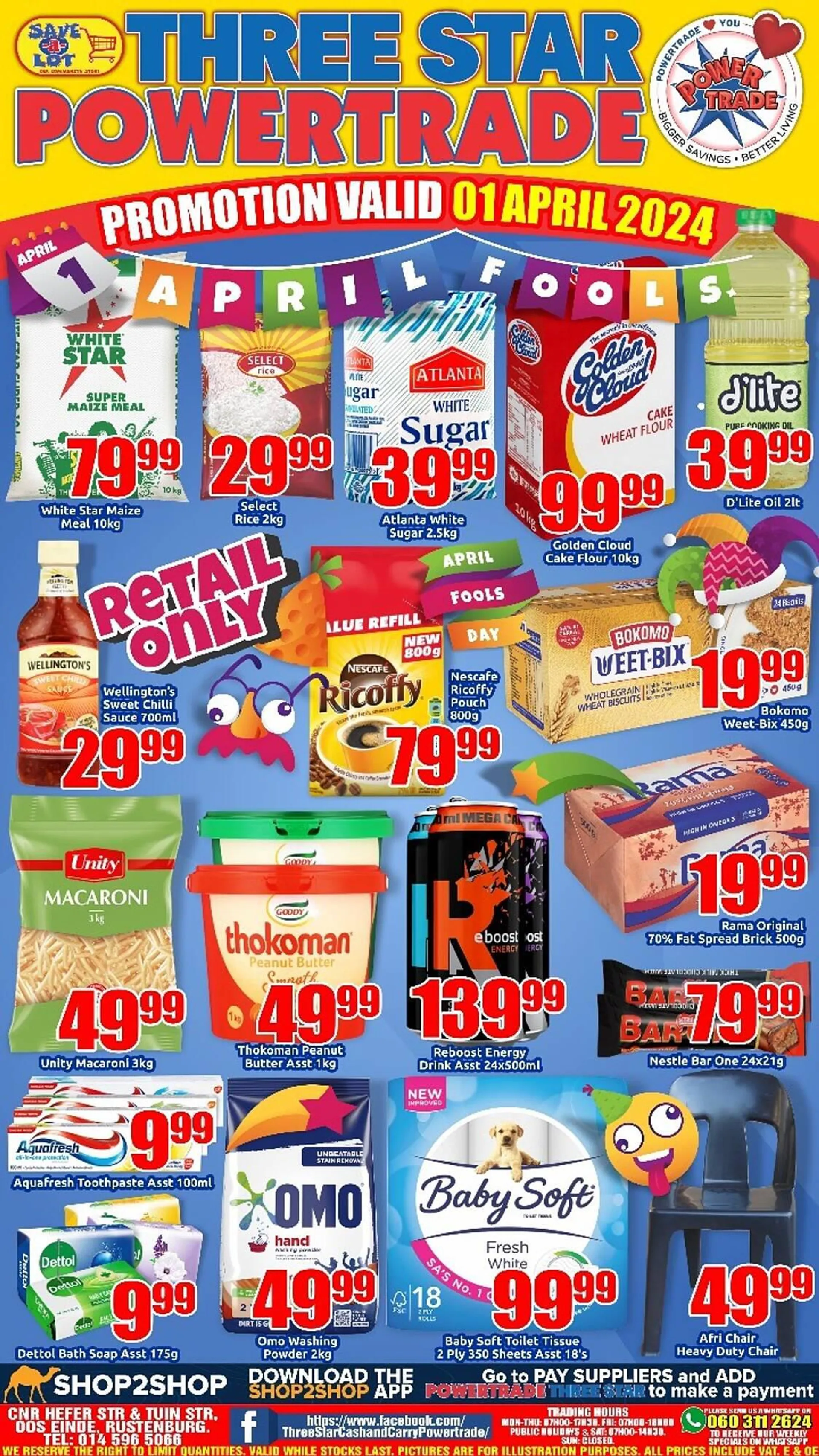 Three Star Cash and Carry catalogue - 28 March 1 April 2024 - Page 1