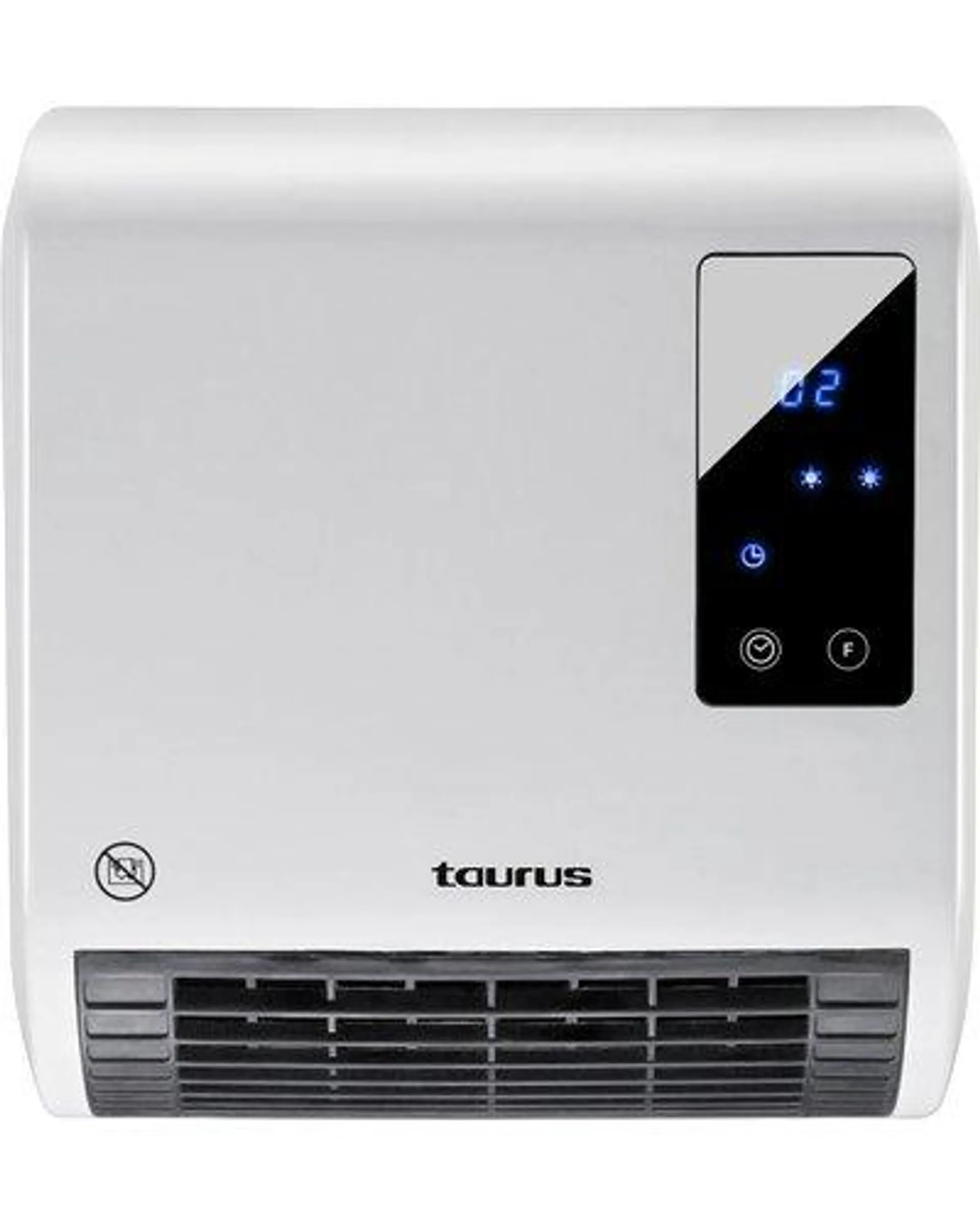 Taurus Alpatec RCMB 231 - Wall Mounted Heater with 2 Heat Settings (1000-2000W)(White)