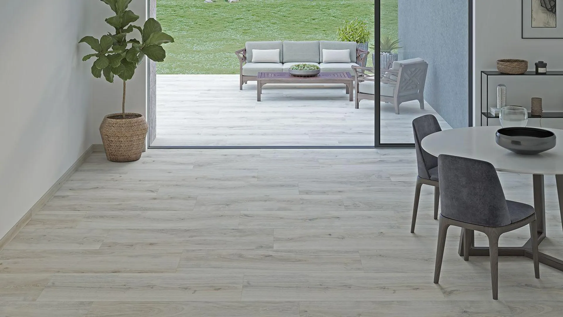 Versat Ash InOut Rectified Matt Glazed Porcelain Tile 300 x 1500mm