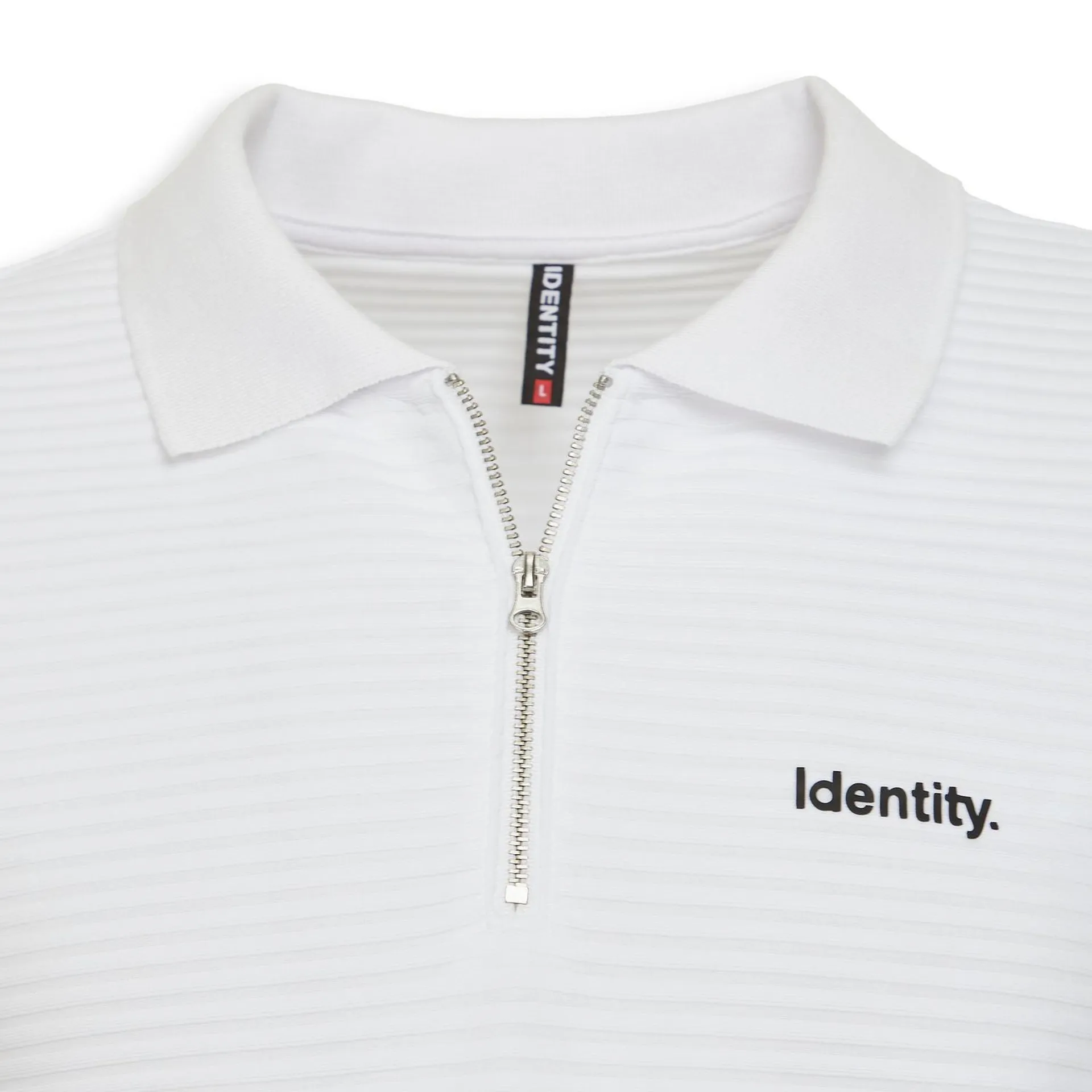 White Long Sleeve Golfer