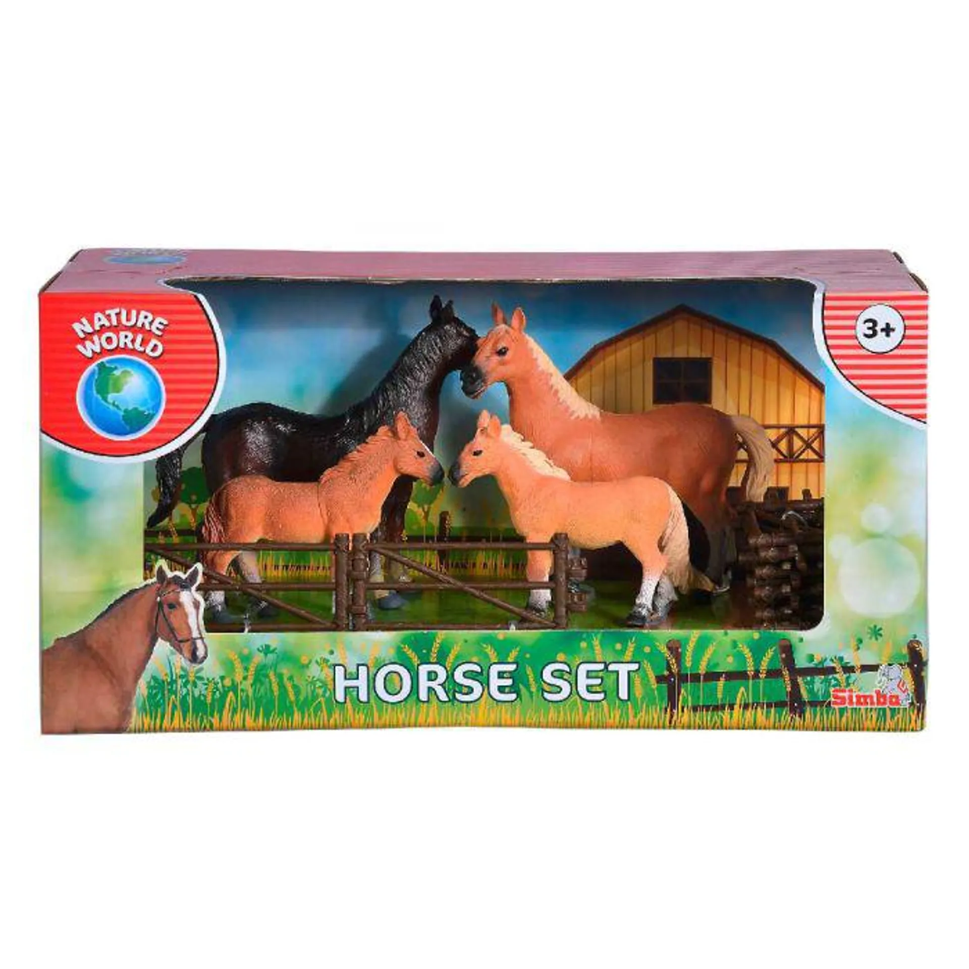 Nature World Horse Set with Fences