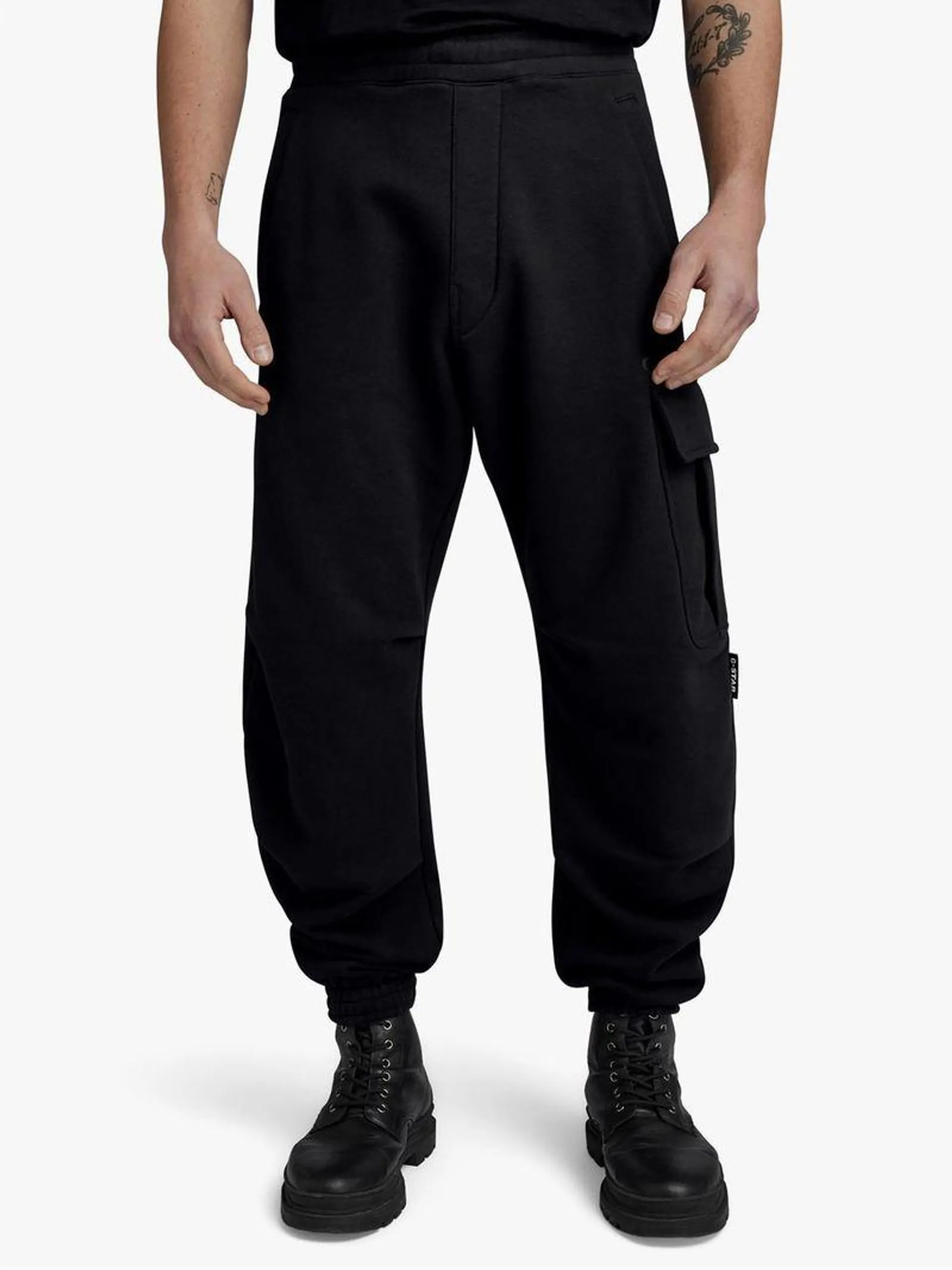 G-Star Men's 3D Utility Black Sweat Pants