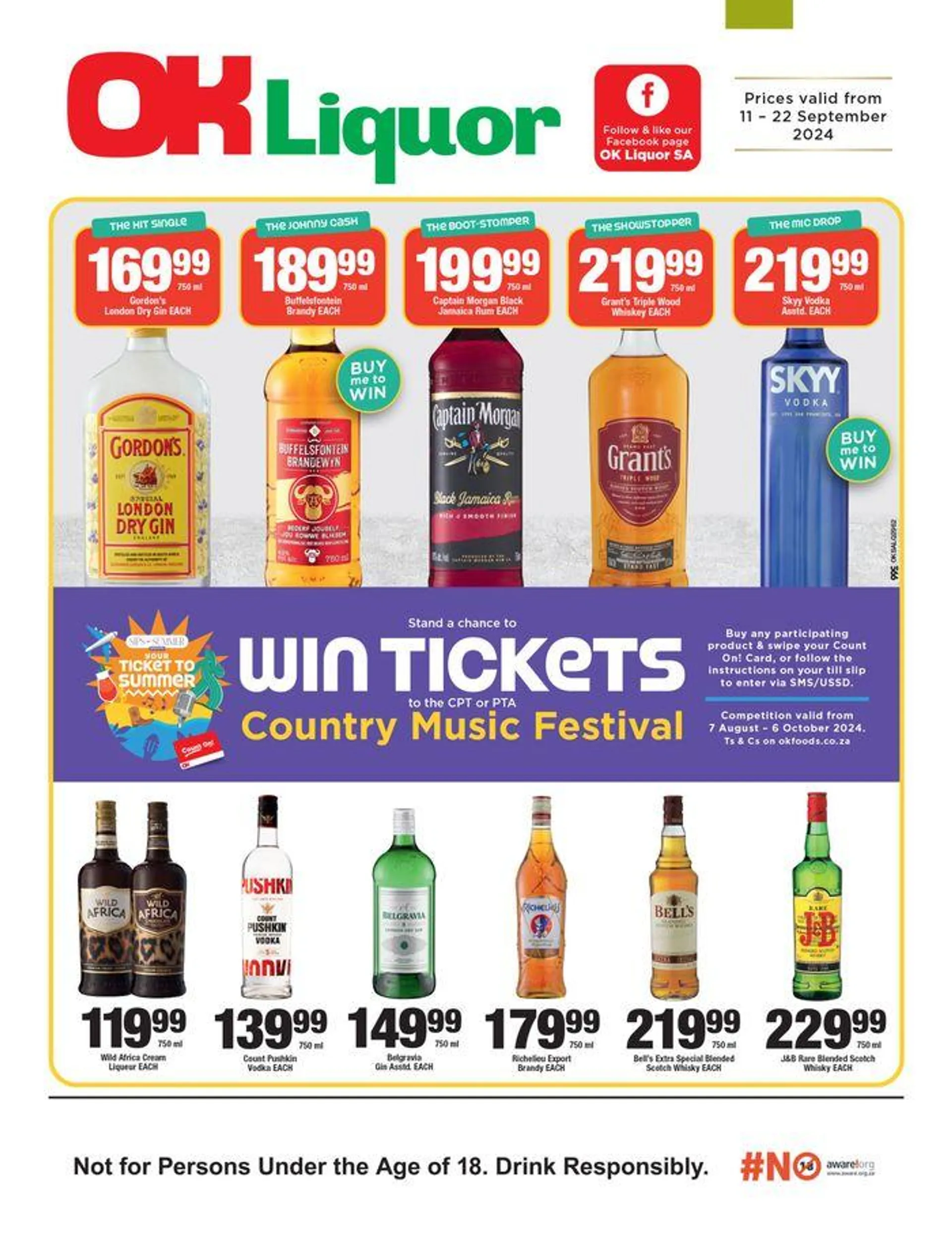 OK Liquor weekly specials - 1