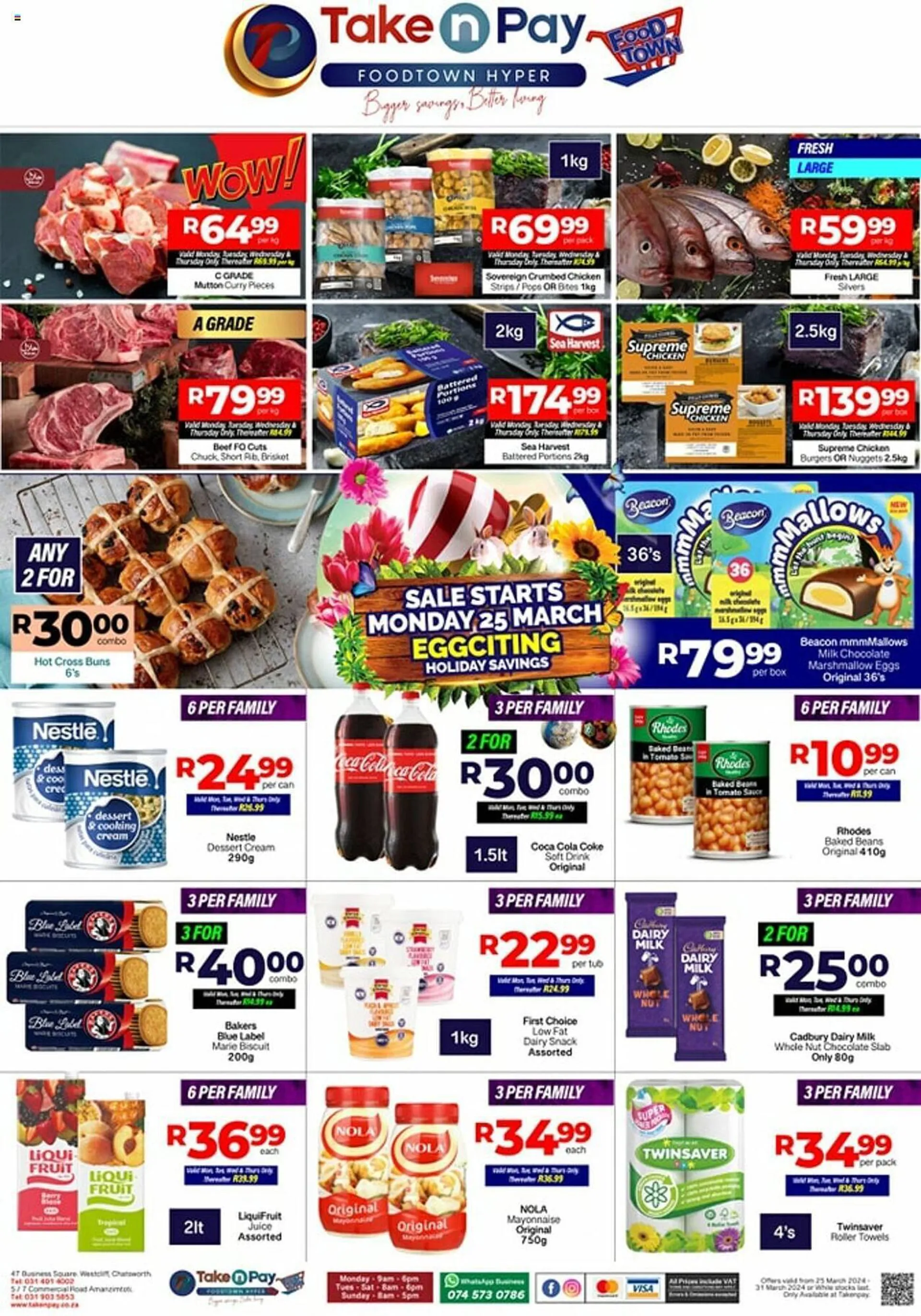 Take 'n Pay catalogue - 25 March 31 March 2024