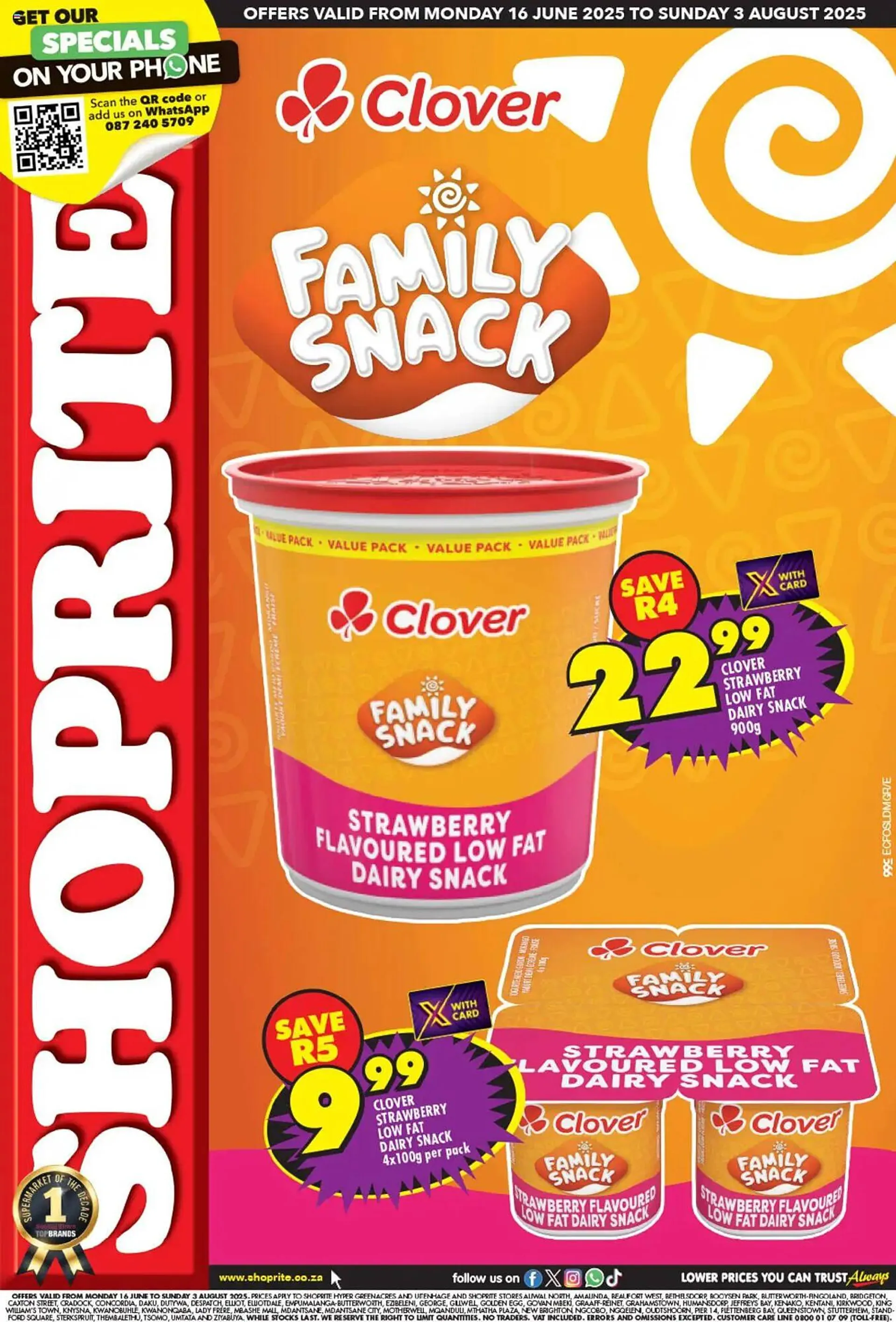 Shoprite catalogue - 1