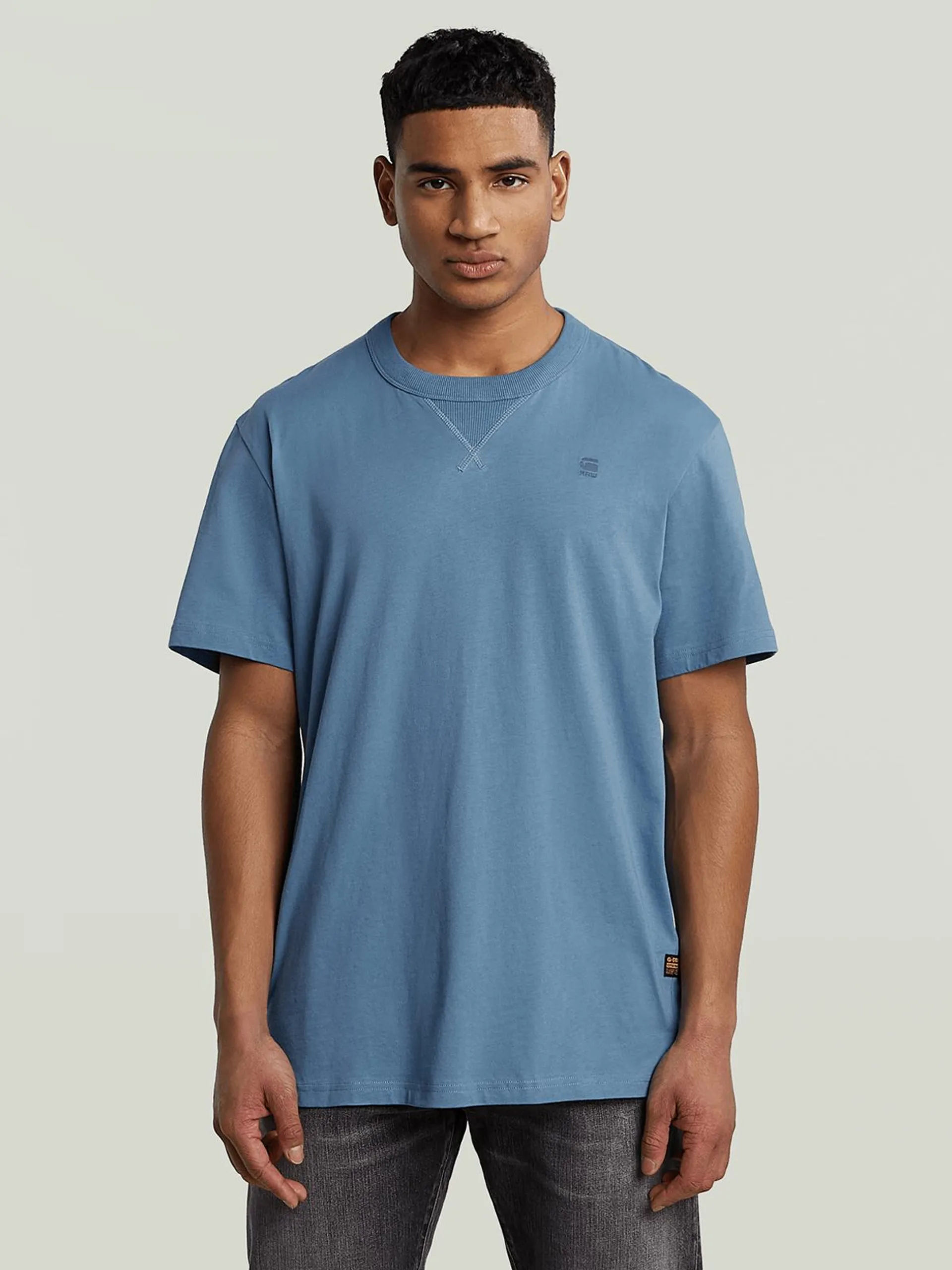 G-Star Men's Nifous Medium Blue T-Shirt