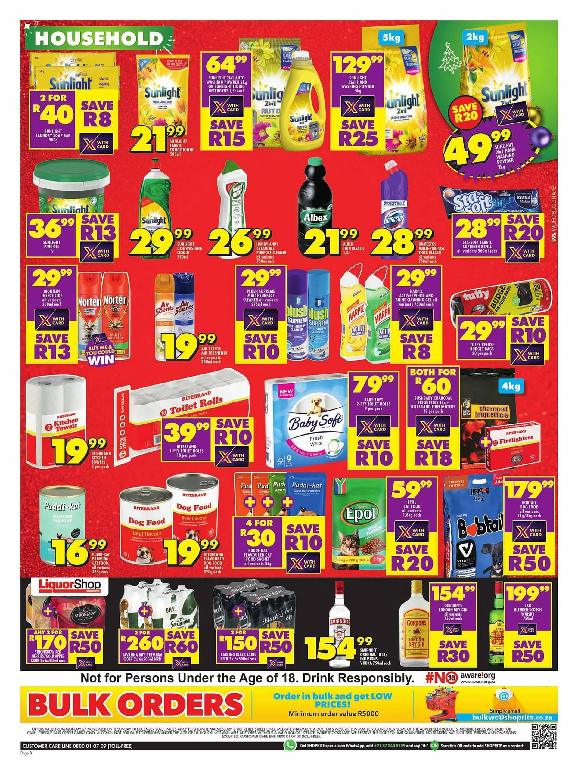 Shoprite catalogue from 10 December to 27 December 2023 - Catalogue Page 8