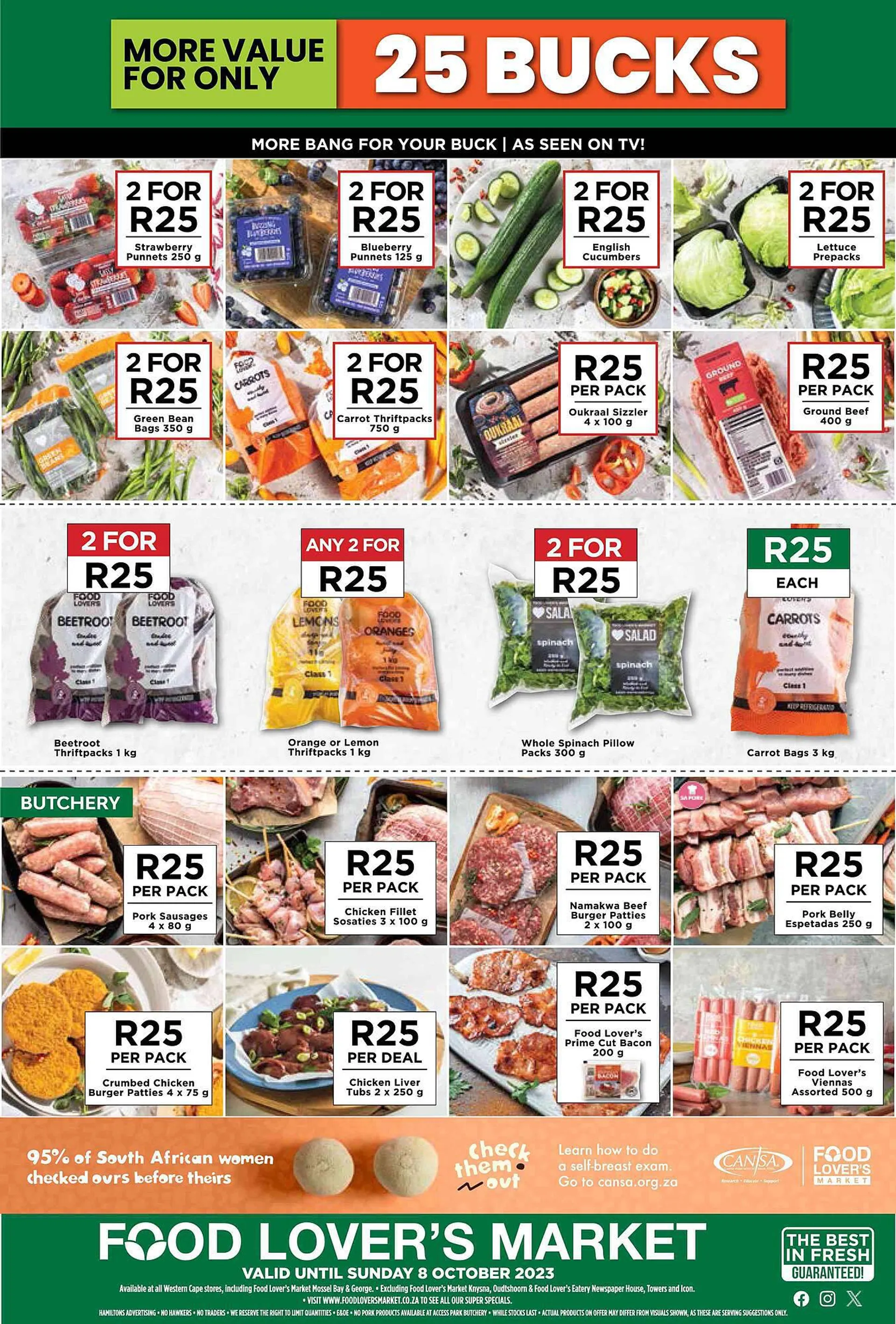 Food Lover's Market catalogue from 2 October to 8 October 2023 - Catalogue Page 1