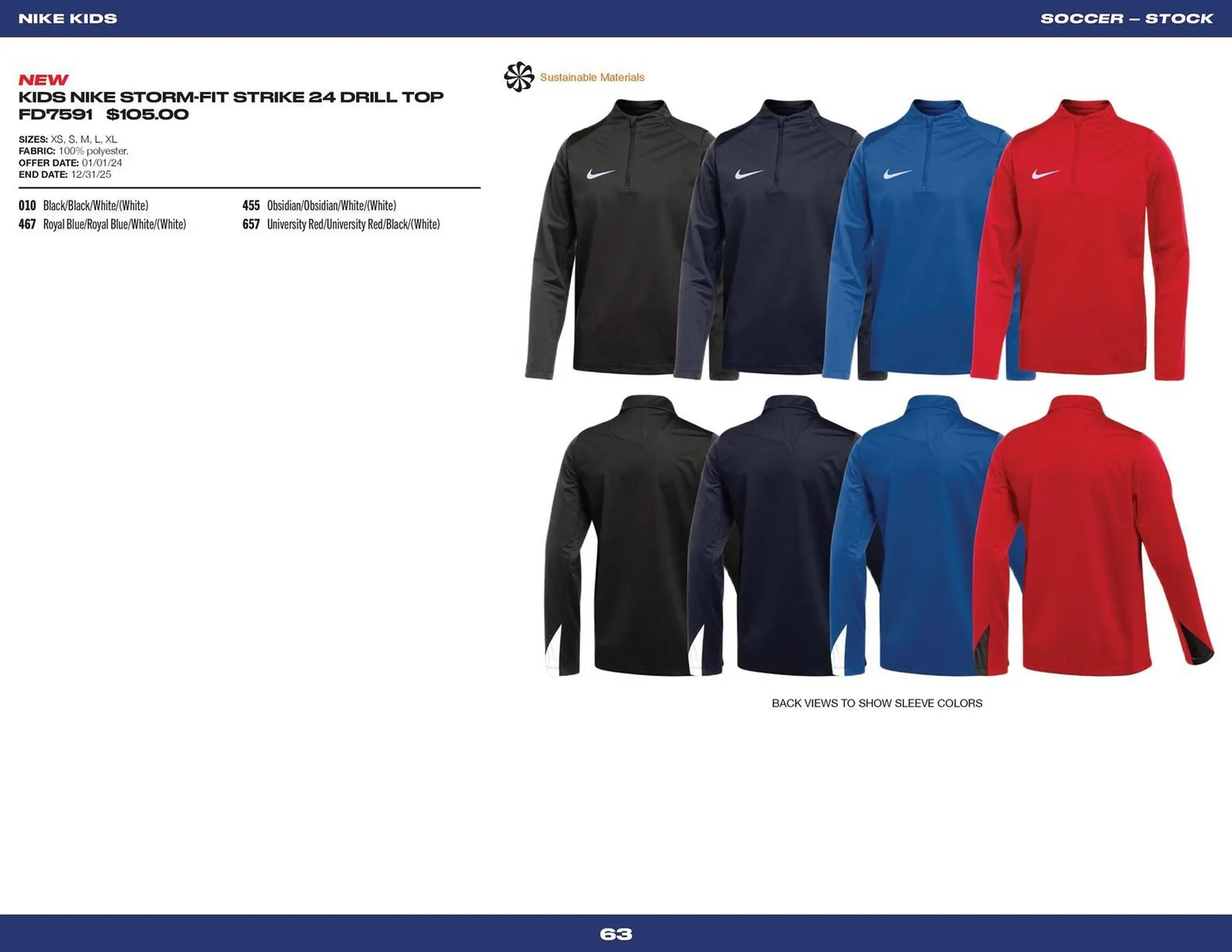 Nike catalogue from 14 June to 31 December 2024 - Catalogue Page 63