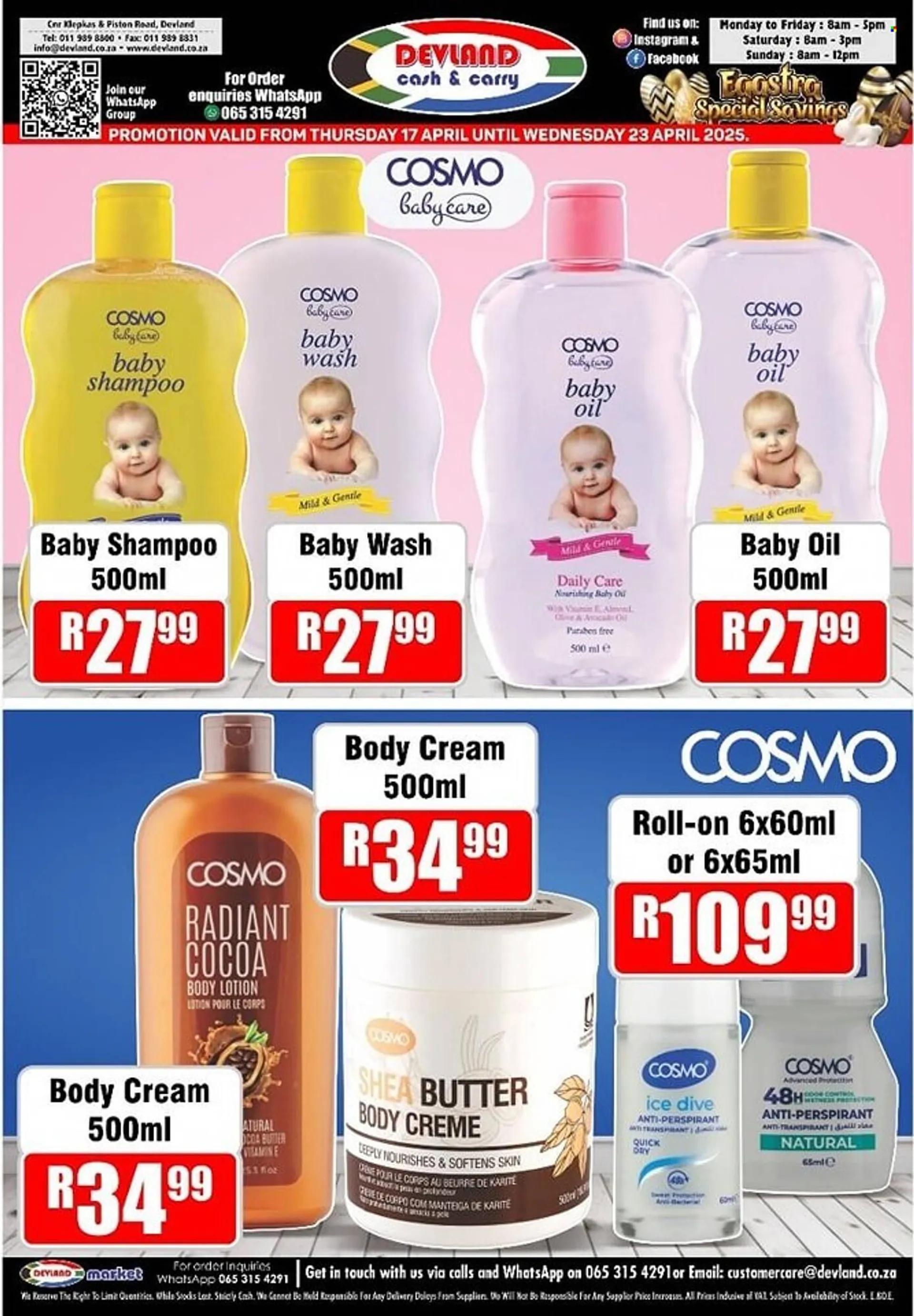 Devland Cash And Carry catalogue from 17 April to 23 April 2025 - Catalogue Page 1
