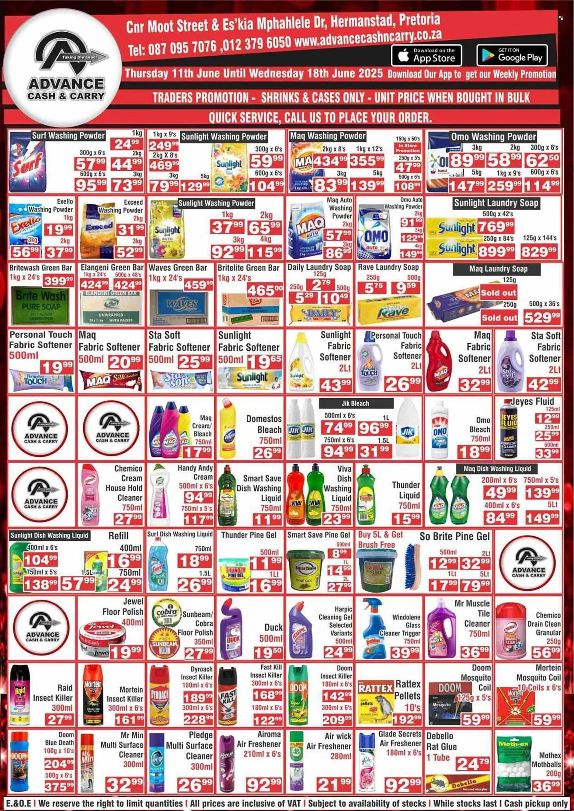 Advance Cash n Carry catalogue - 1