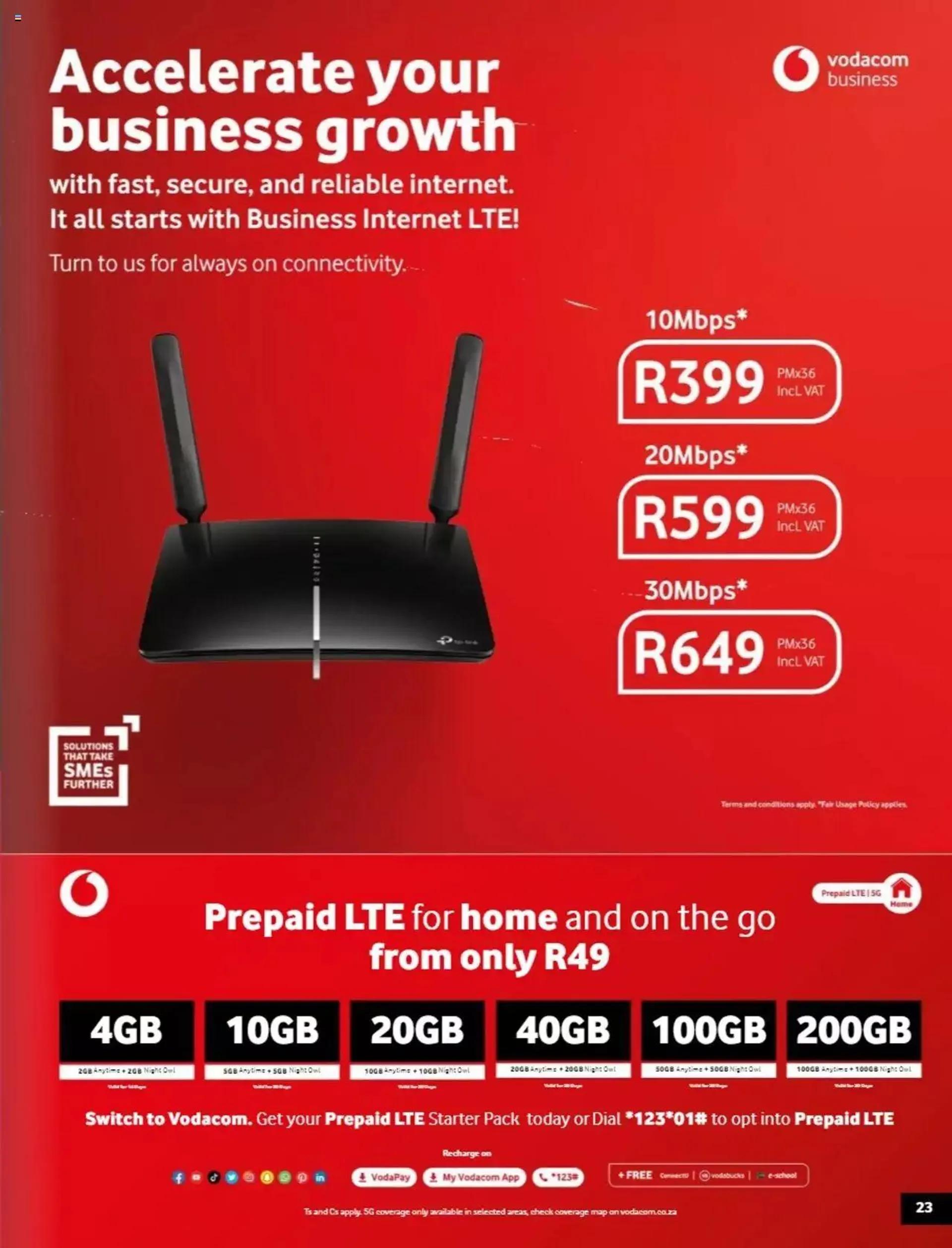 Vodacom Deals from 8 January to 6 February 2024 - Catalogue Page 23