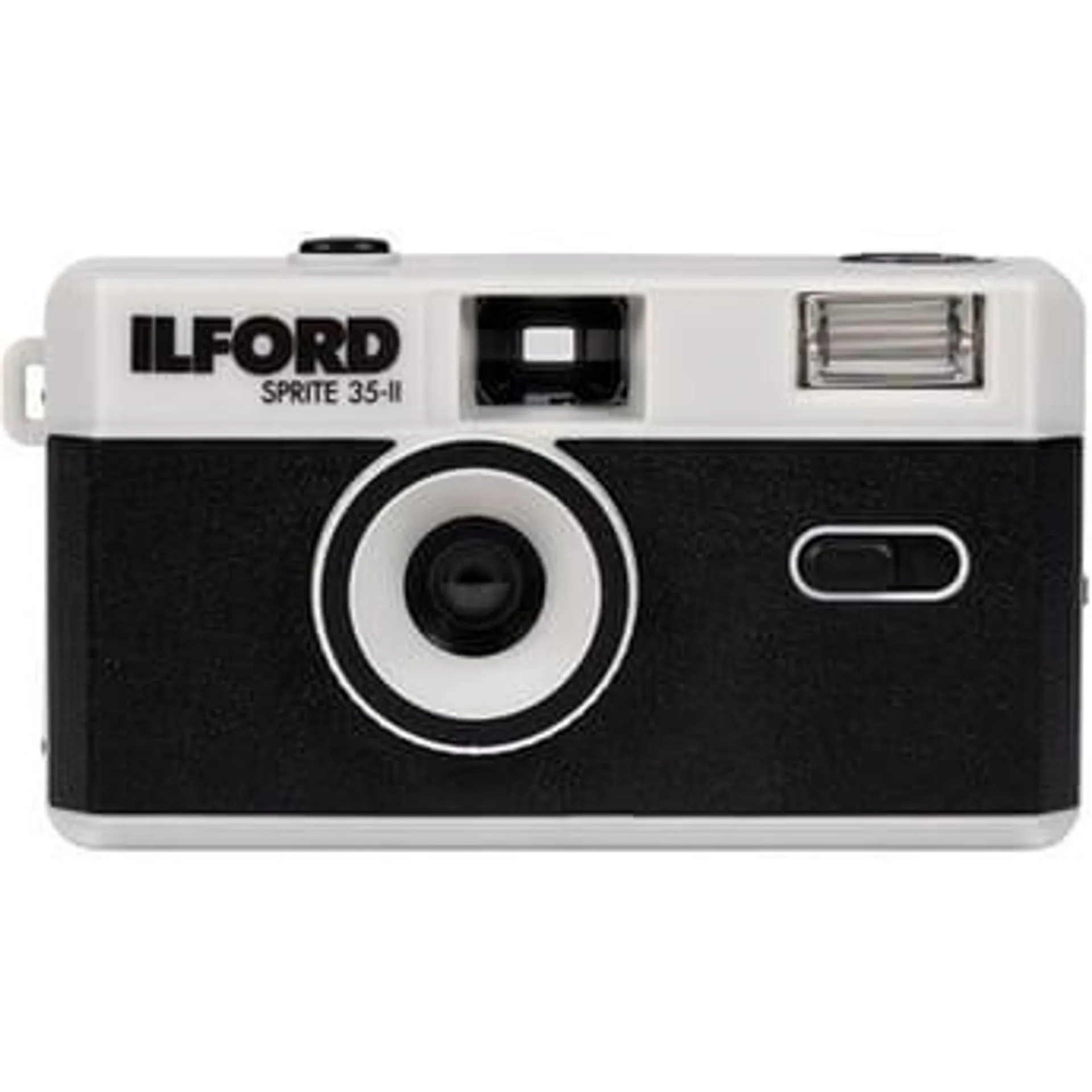 Ilford Sprite 35-II Film Camera (Black & Silver)