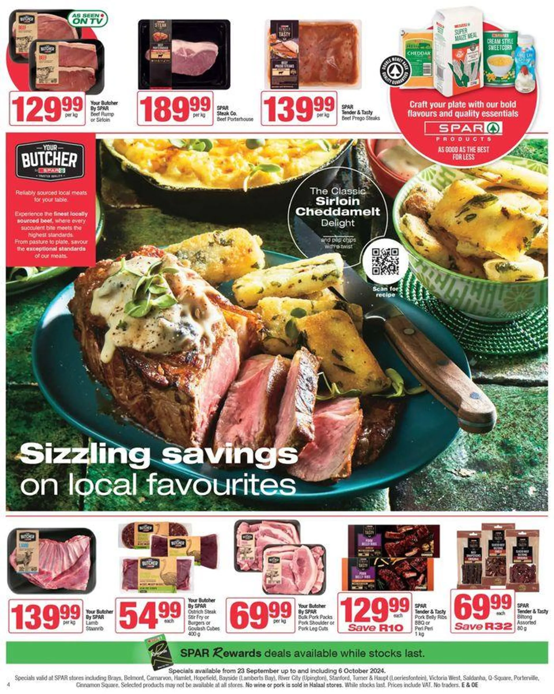 Specials Spar from 23 September to 6 October 2024 - Catalogue Page 4