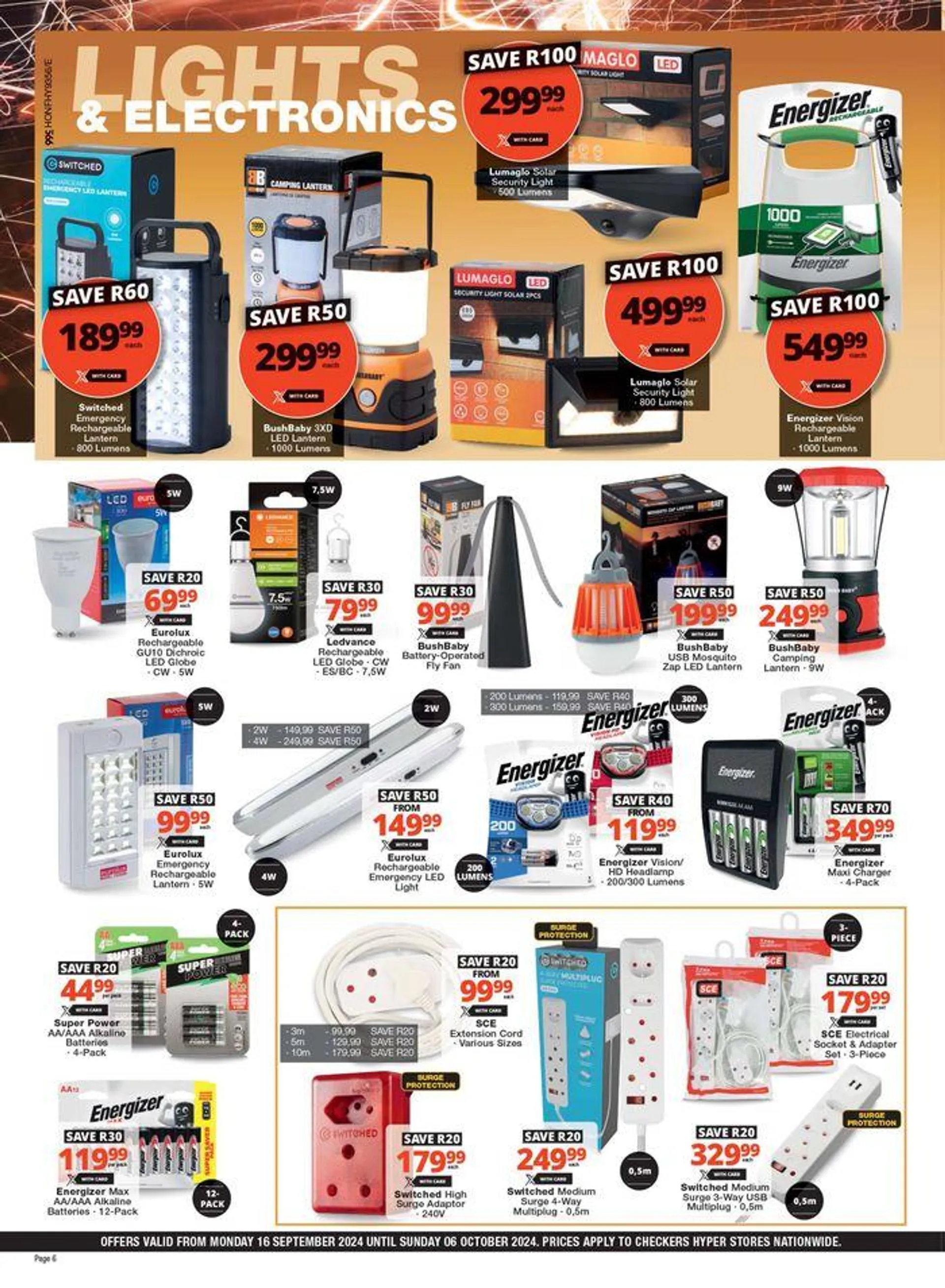 Checkers Hyper Spring DIY Promotion from 16 September to 6 October 2024 - Catalogue Page 6