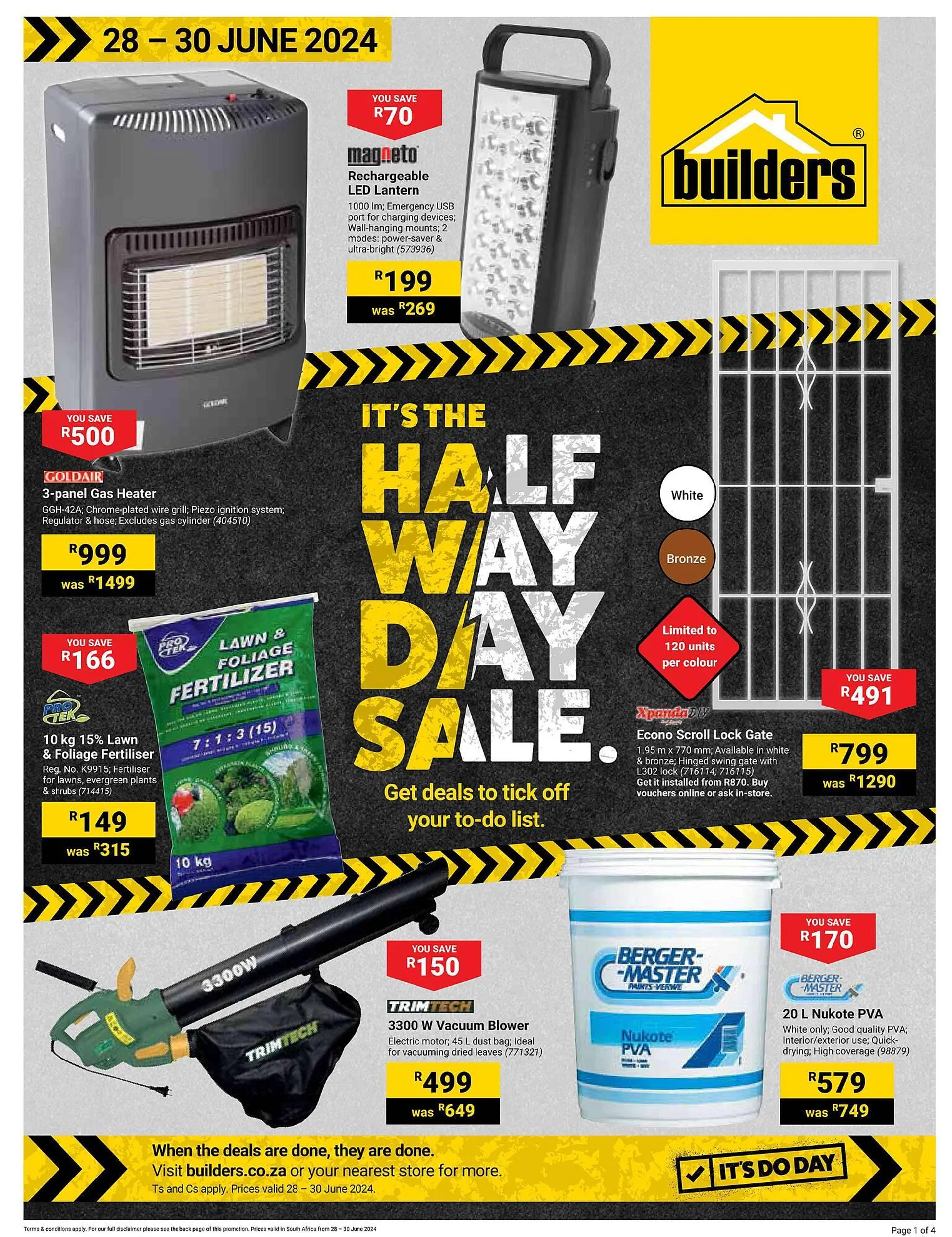 Builders Warehouse catalogue - 1