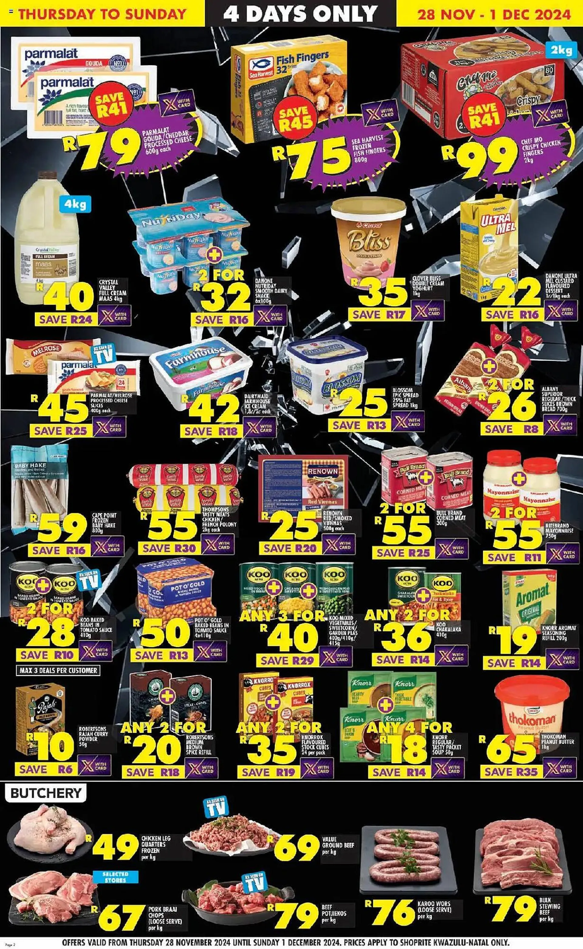 Shoprite catalogue from 28 November to 1 December 2024 - Catalogue Page 2