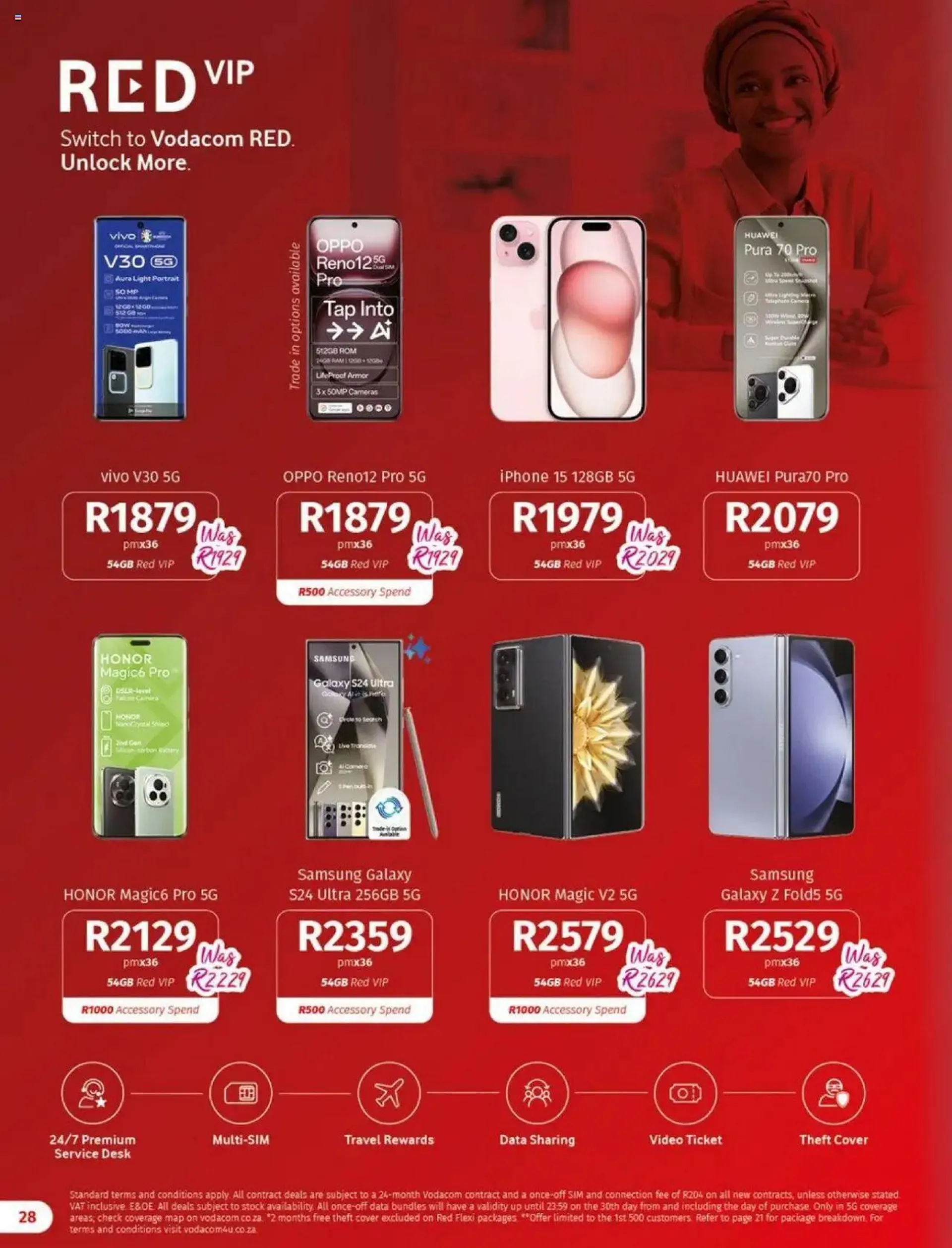 Vodacom Deals from 5 July to 6 August 2024 - Catalogue Page 28