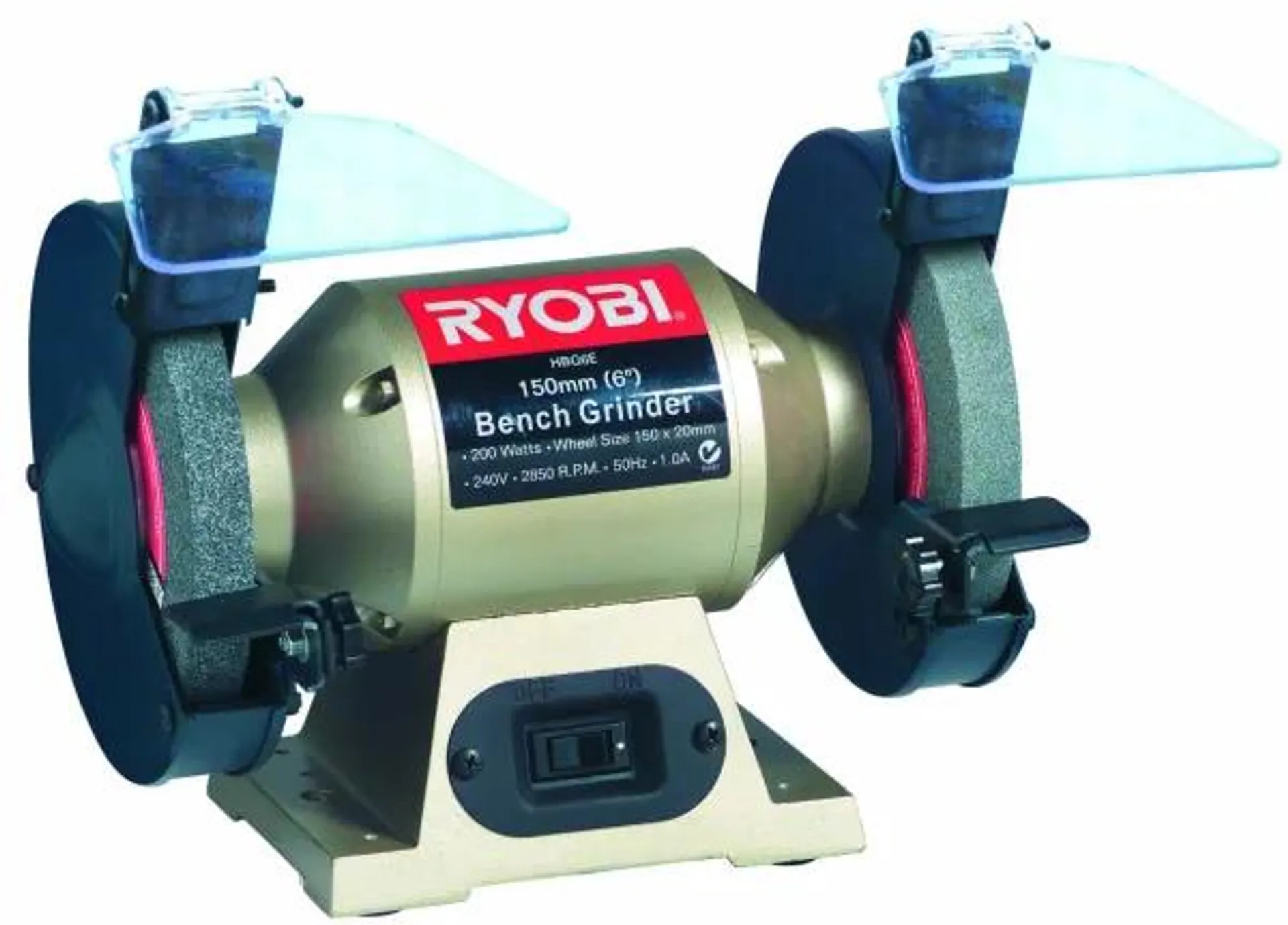 Ryobi Bench Grinder 150mm 200W HBG-6E