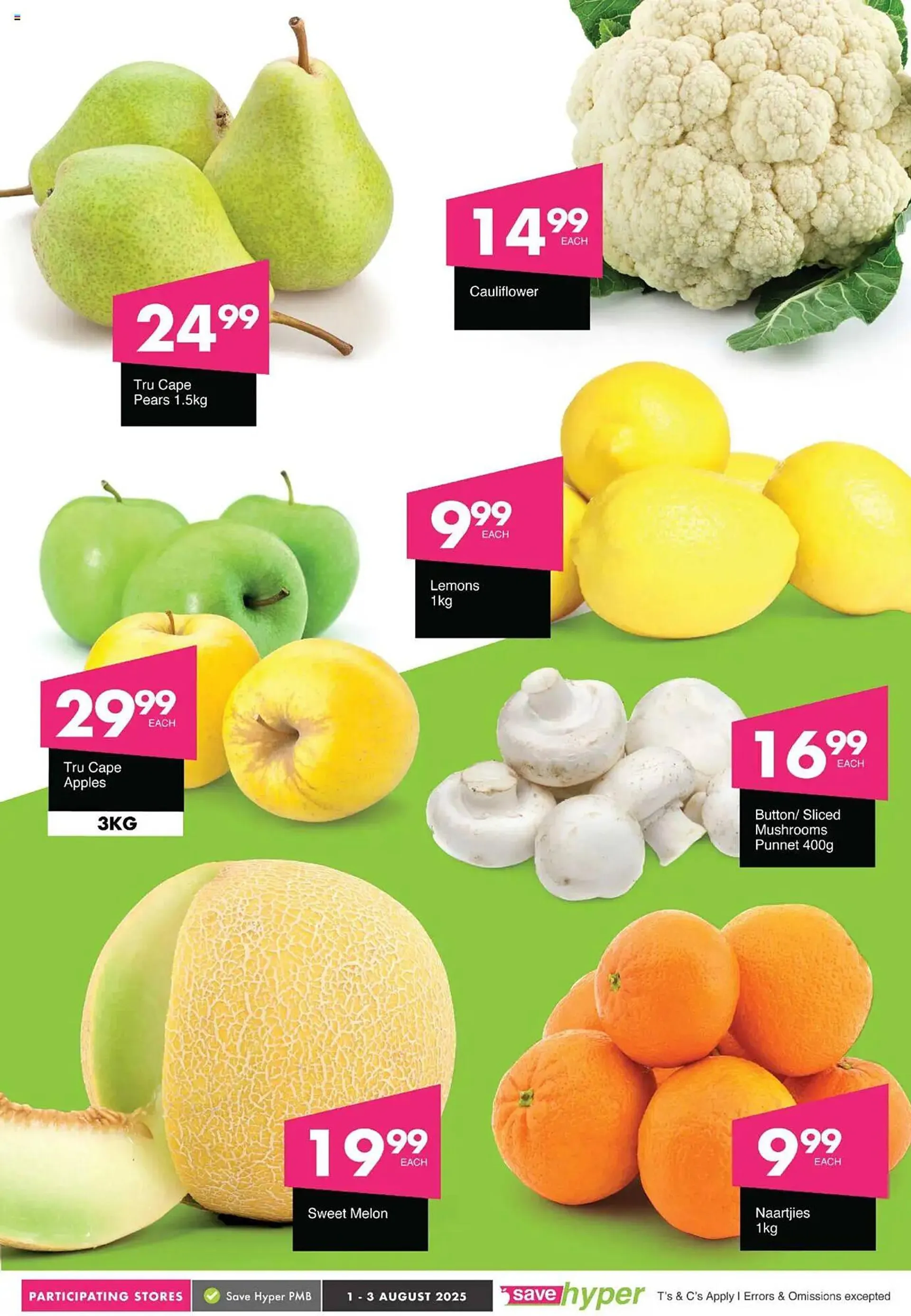 Save catalogue from 1 August to 3 August 2025 - Catalogue Page 1
