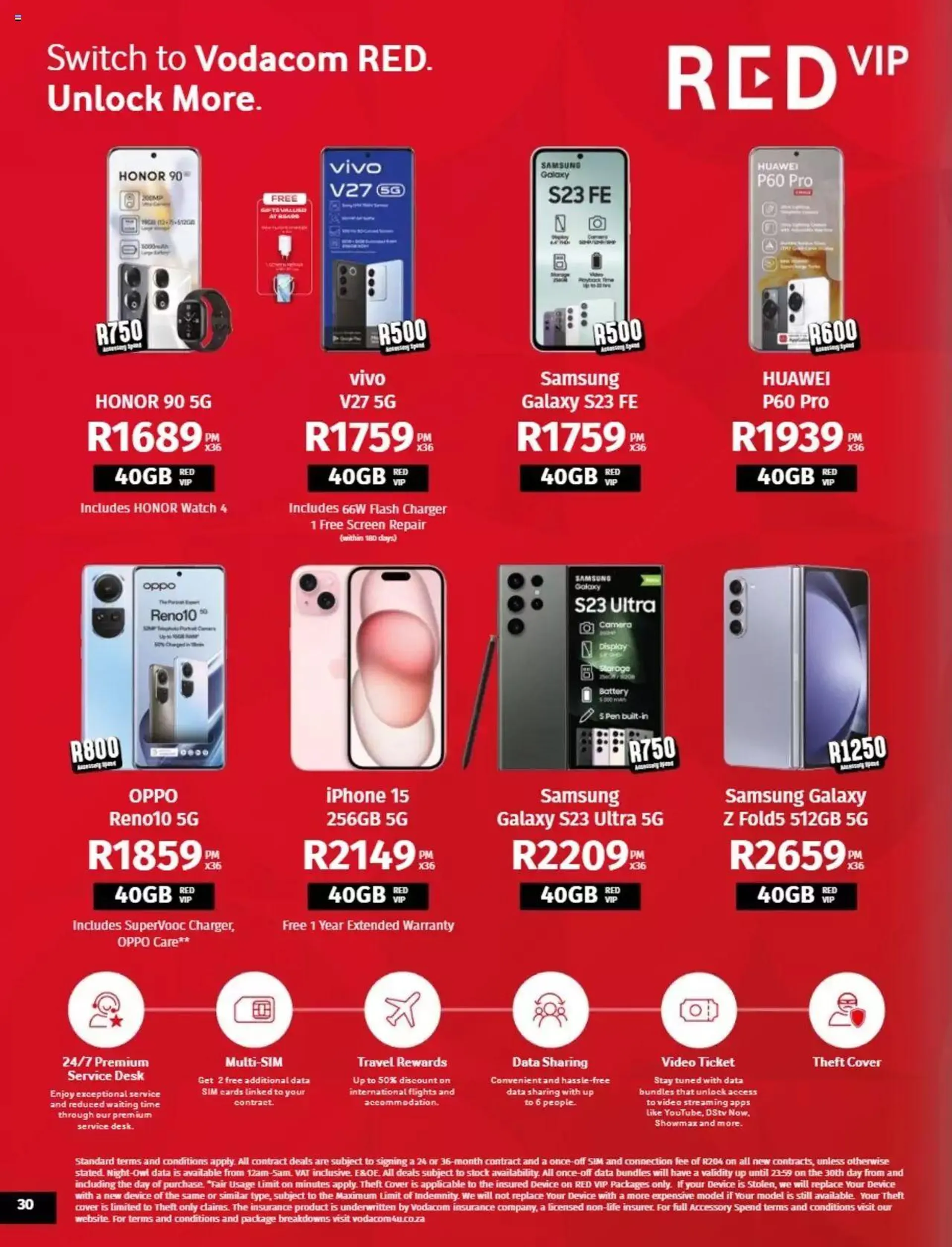 Vodacom Deals from 8 January to 6 February 2024 - Catalogue Page 30