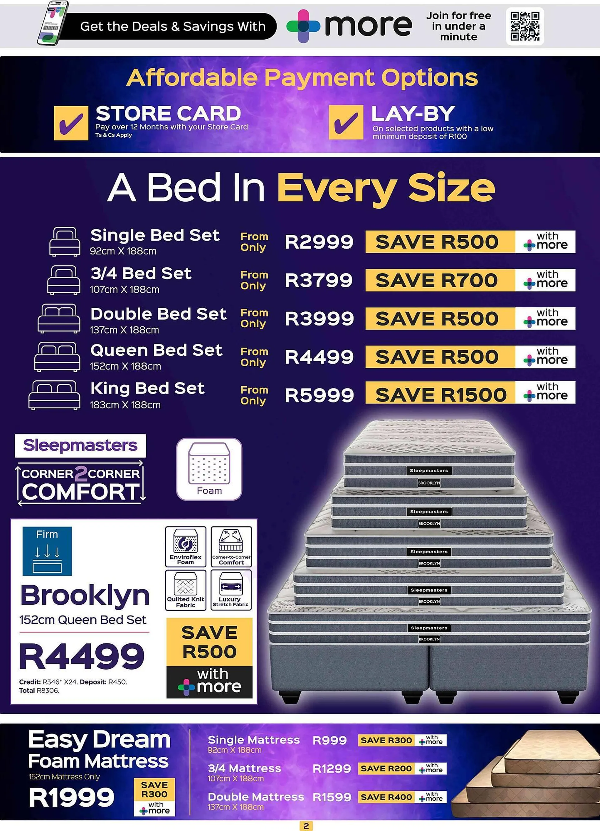 Sleepmasters catalogue from 11 November to 2 December 2024 - Catalogue Page 2