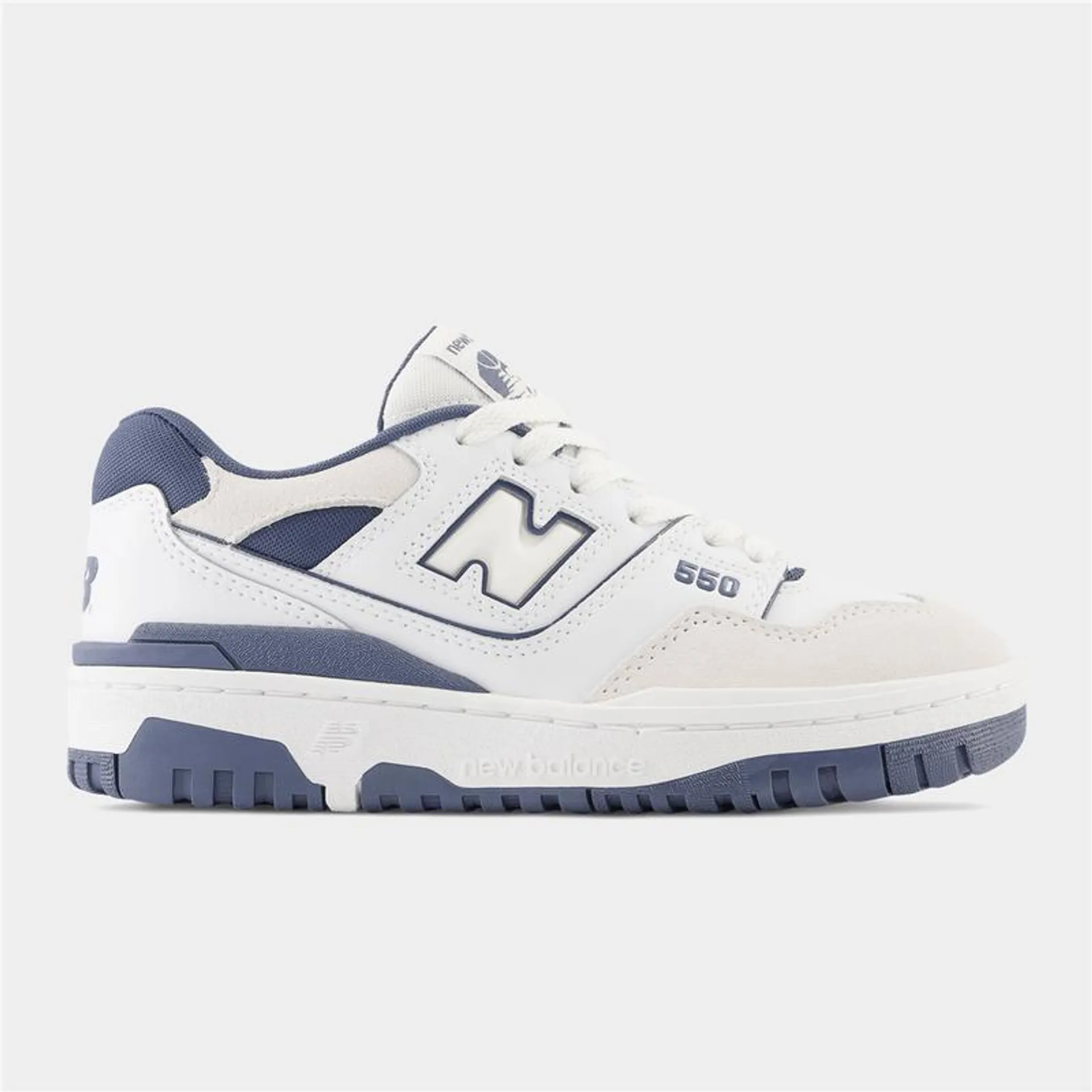 New Balance Junior 550 White/Blue Sneaker