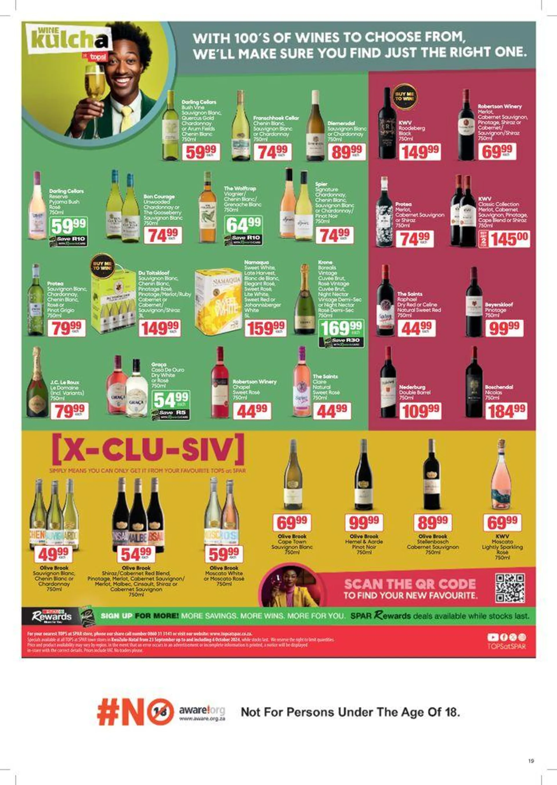 Specials Spar from 23 September to 6 October 2024 - Catalogue Page 19