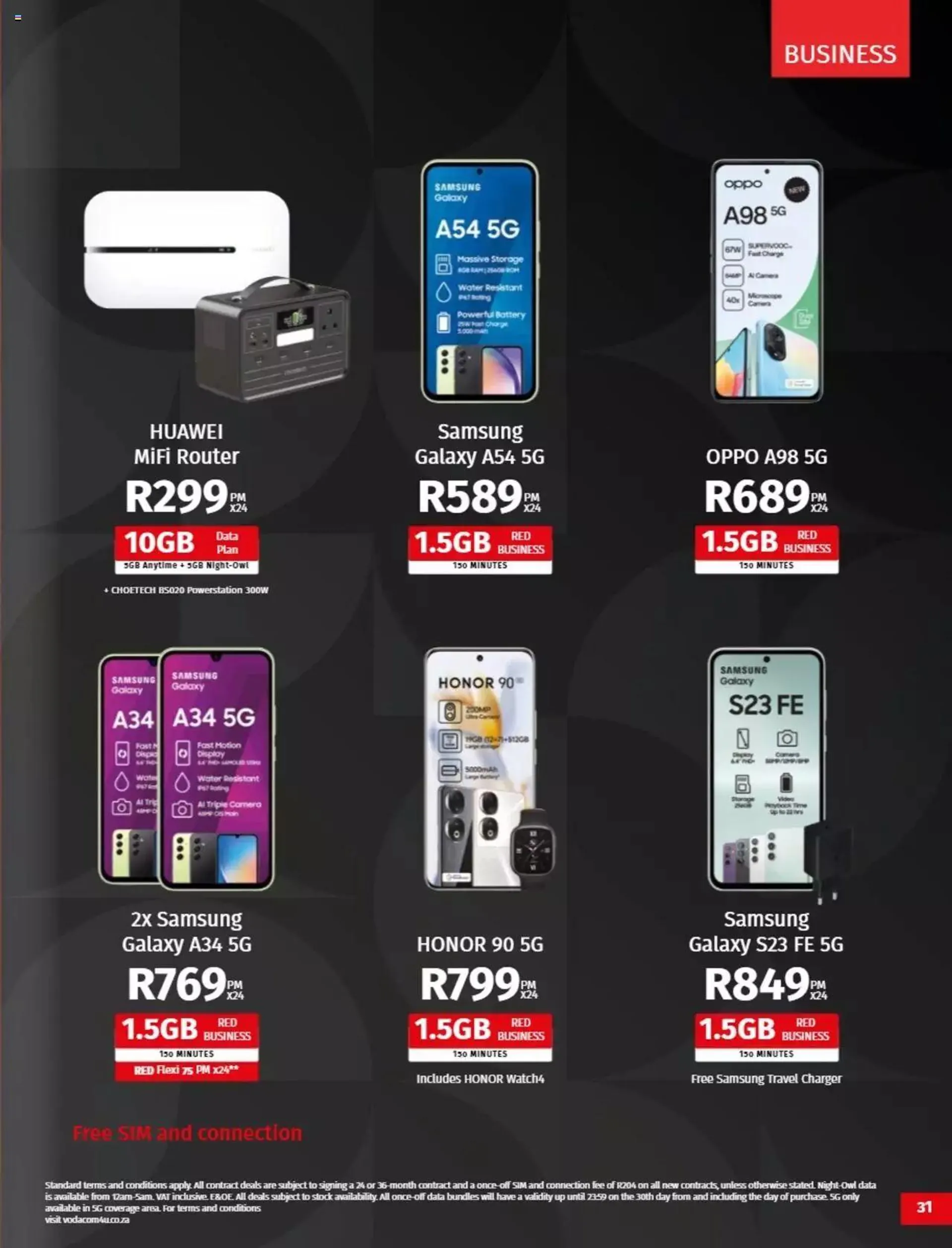 Vodacom Deals from 8 January to 6 February 2024 - Catalogue Page 31