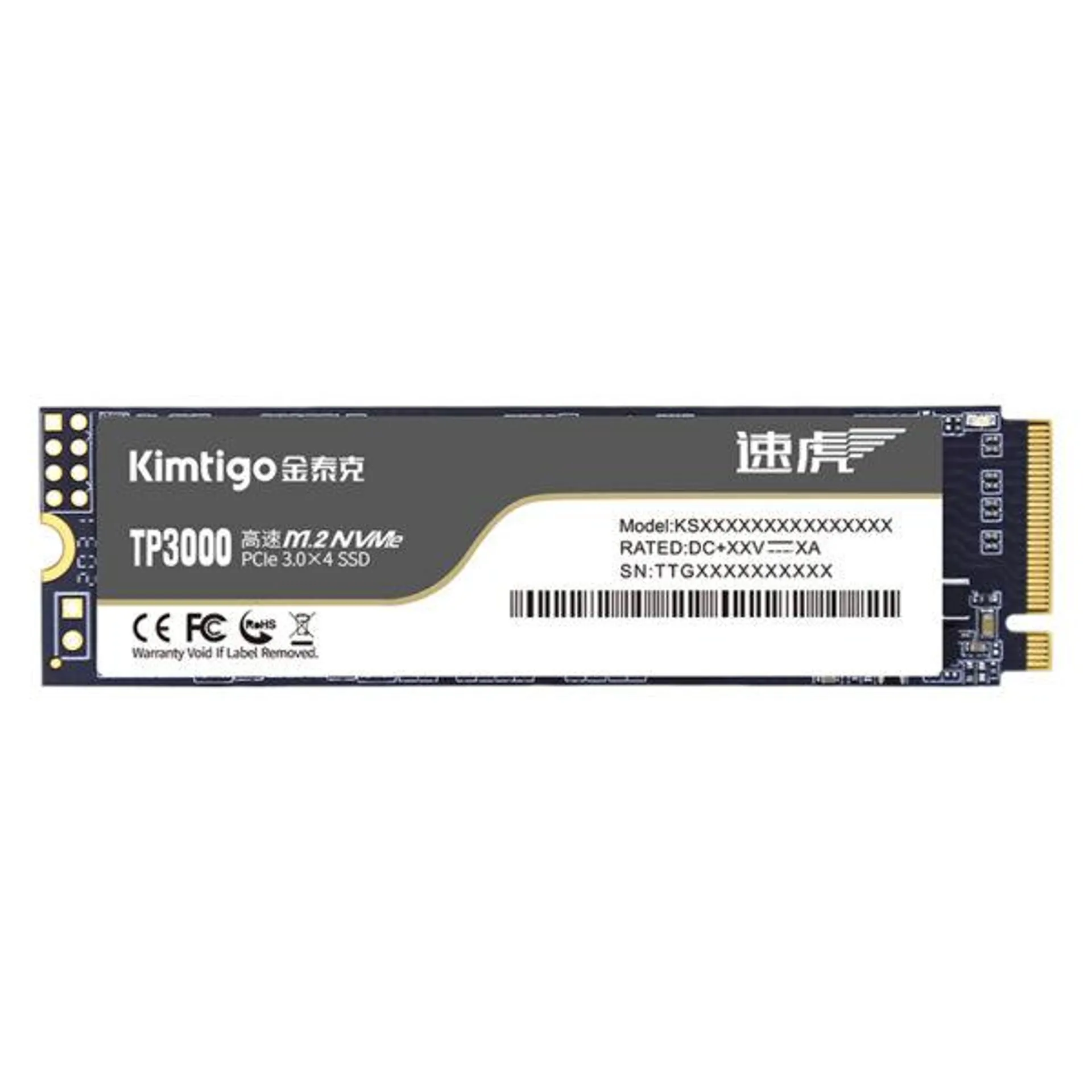 KIMTIGO TP3000 256GB M.2 NVME SSD