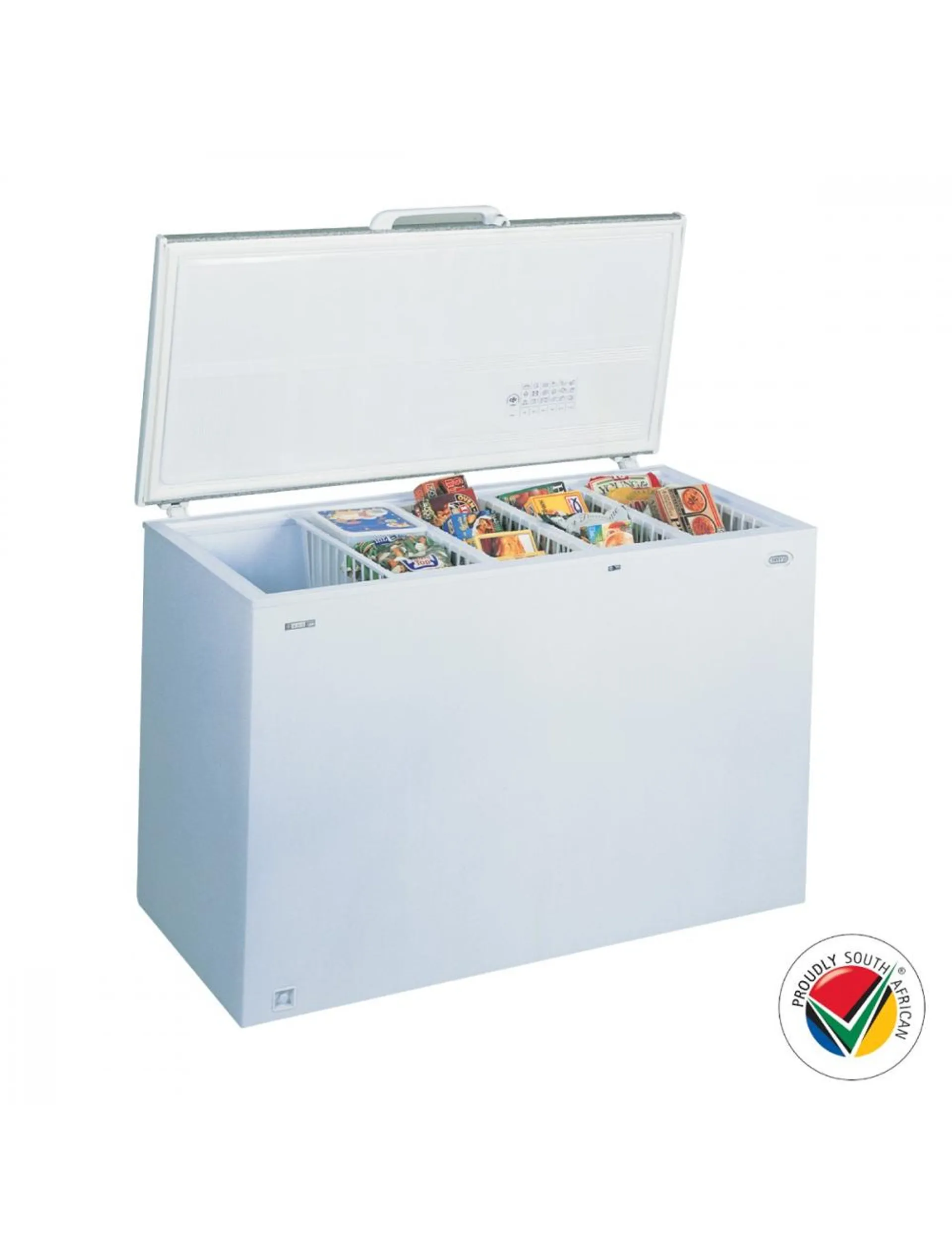 Defy 386l White Chest Freezer Dmf454