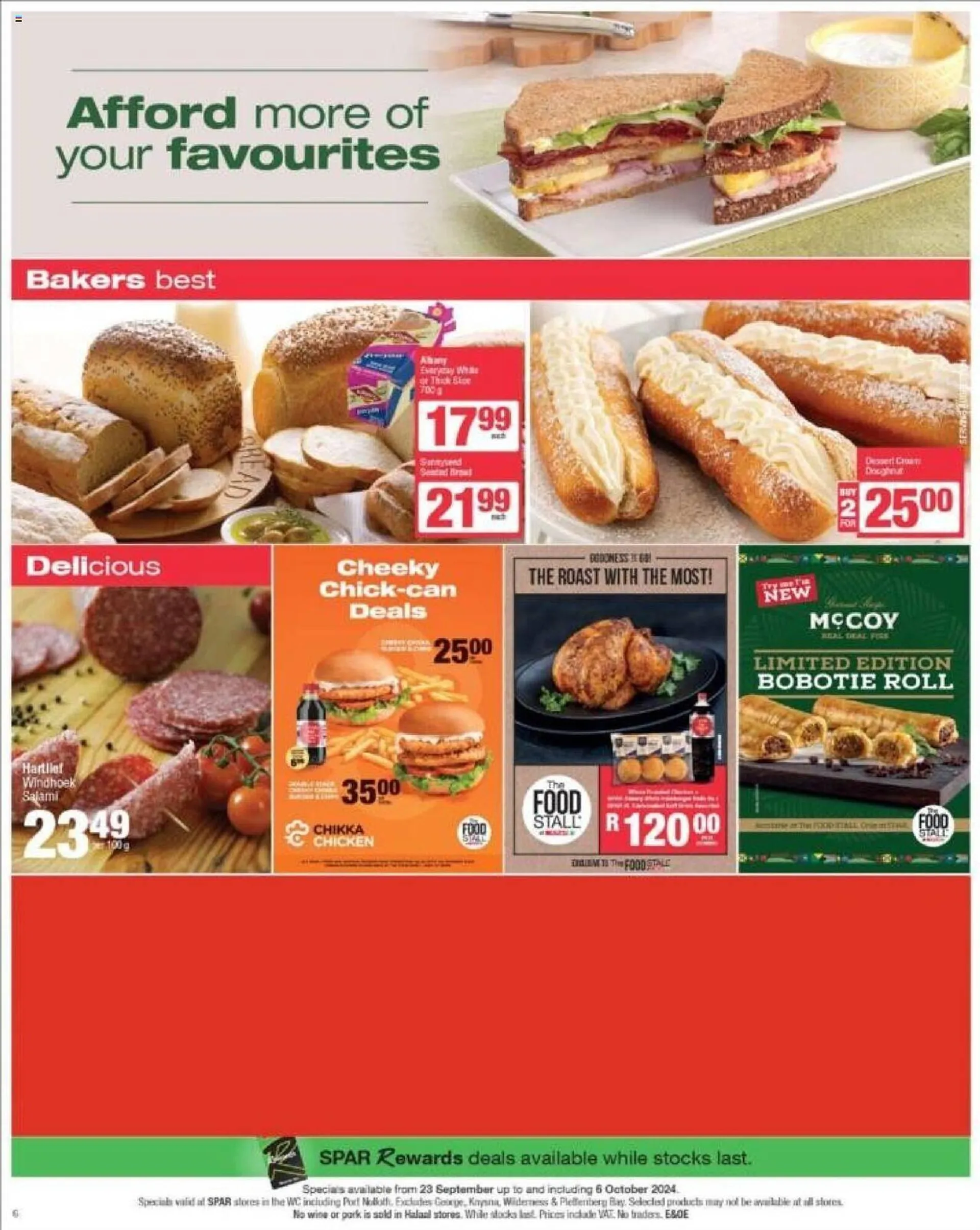 Spar catalogue from 23 September to 6 October 2024 - Catalogue Page 6