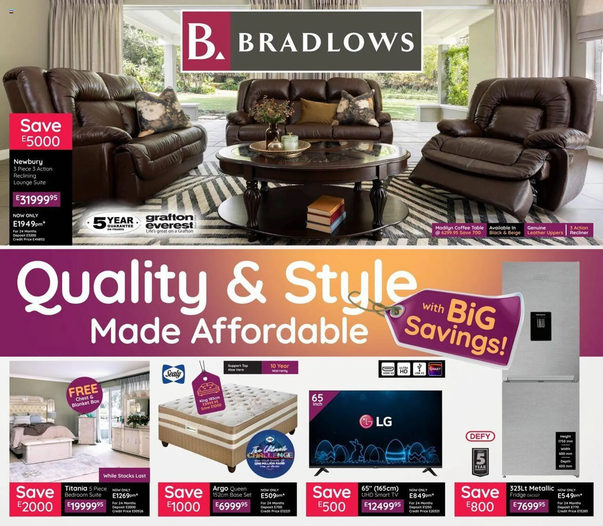 Bradlows catalogue - 11 March 7 April 2024
