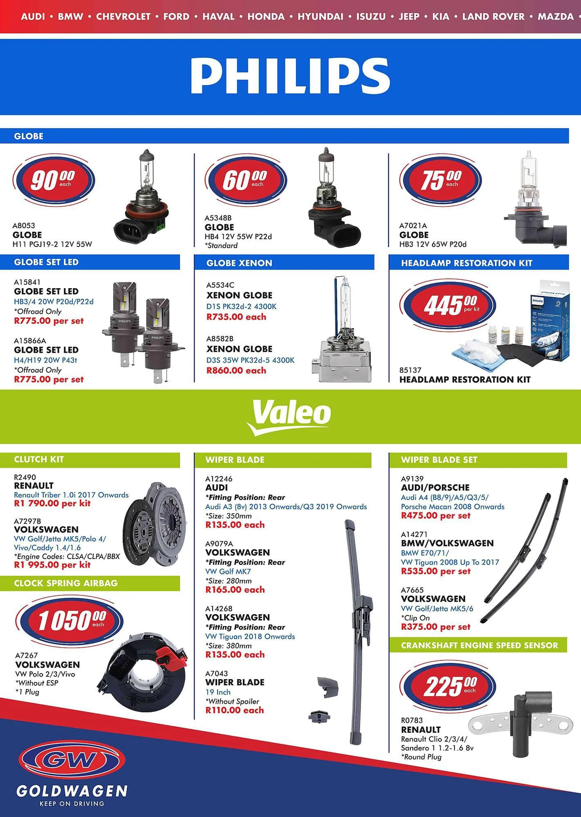 Goldwagen catalogue from 1 August to 30 September 2025 - Catalogue Page 1