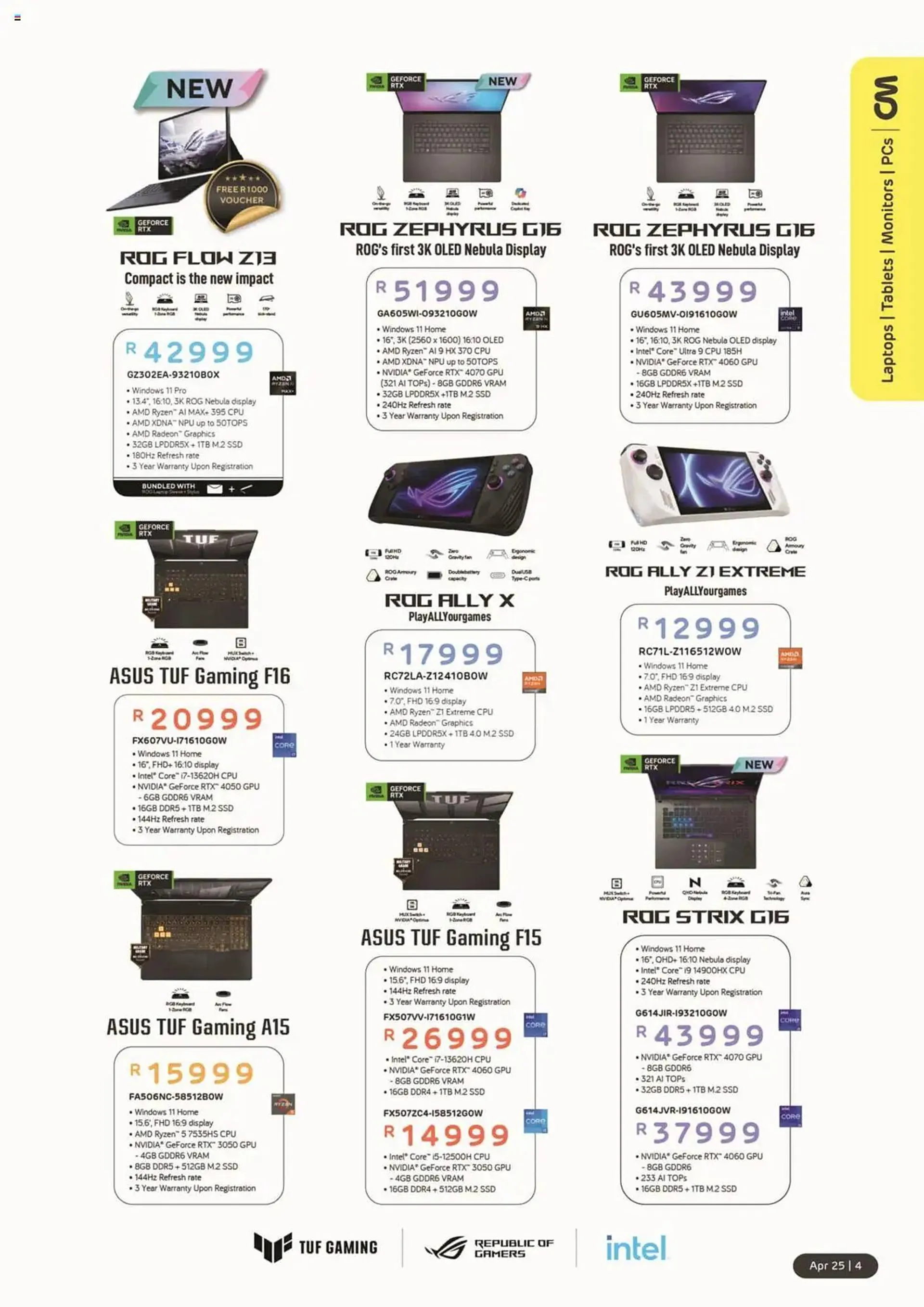 Computer Mania catalogue from 1 April to 30 April 2025 - Catalogue Page 1