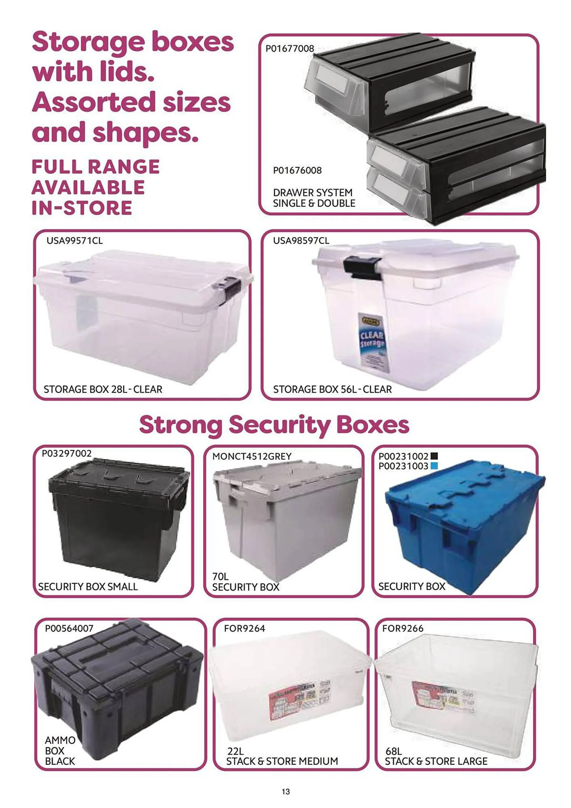 Mambo's Plastics Warehouse catalogue from 7 November to 31 December 2024 - Catalogue Page 14