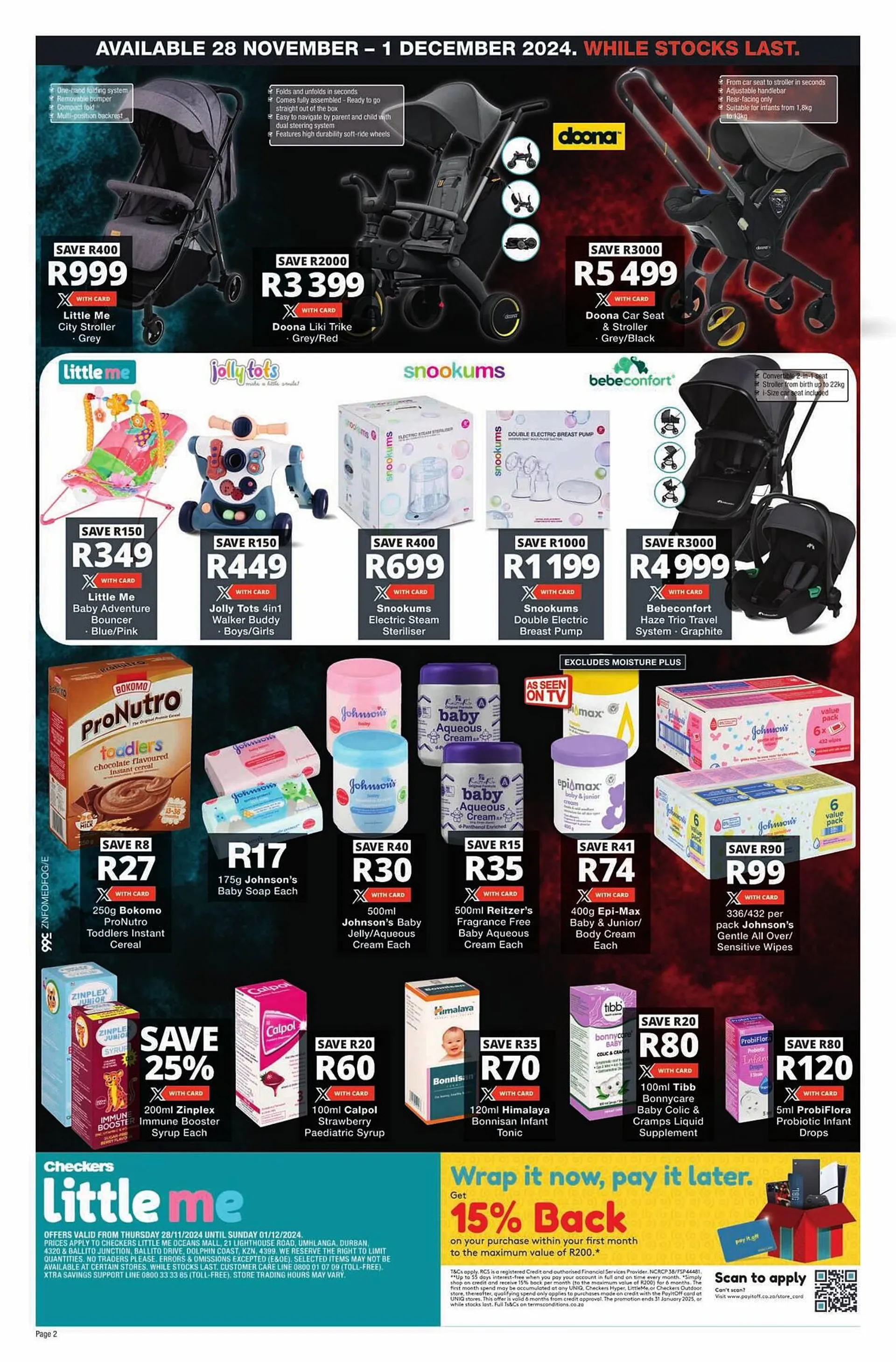 Checkers catalogue from 28 November to 1 December 2024 - Catalogue Page 2