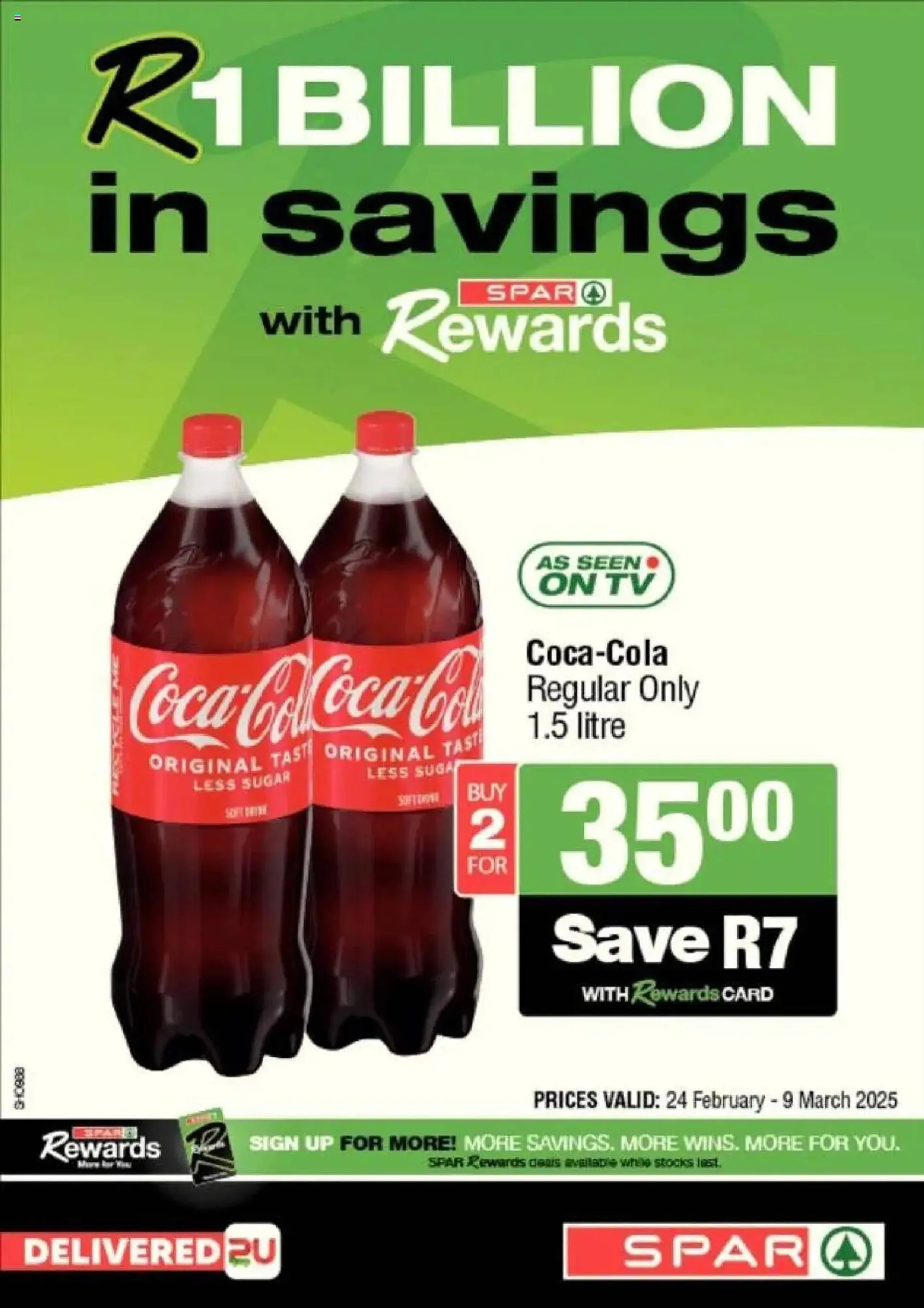 Spar catalogue from 24 February to 9 March 2025 - Catalogue Page 1