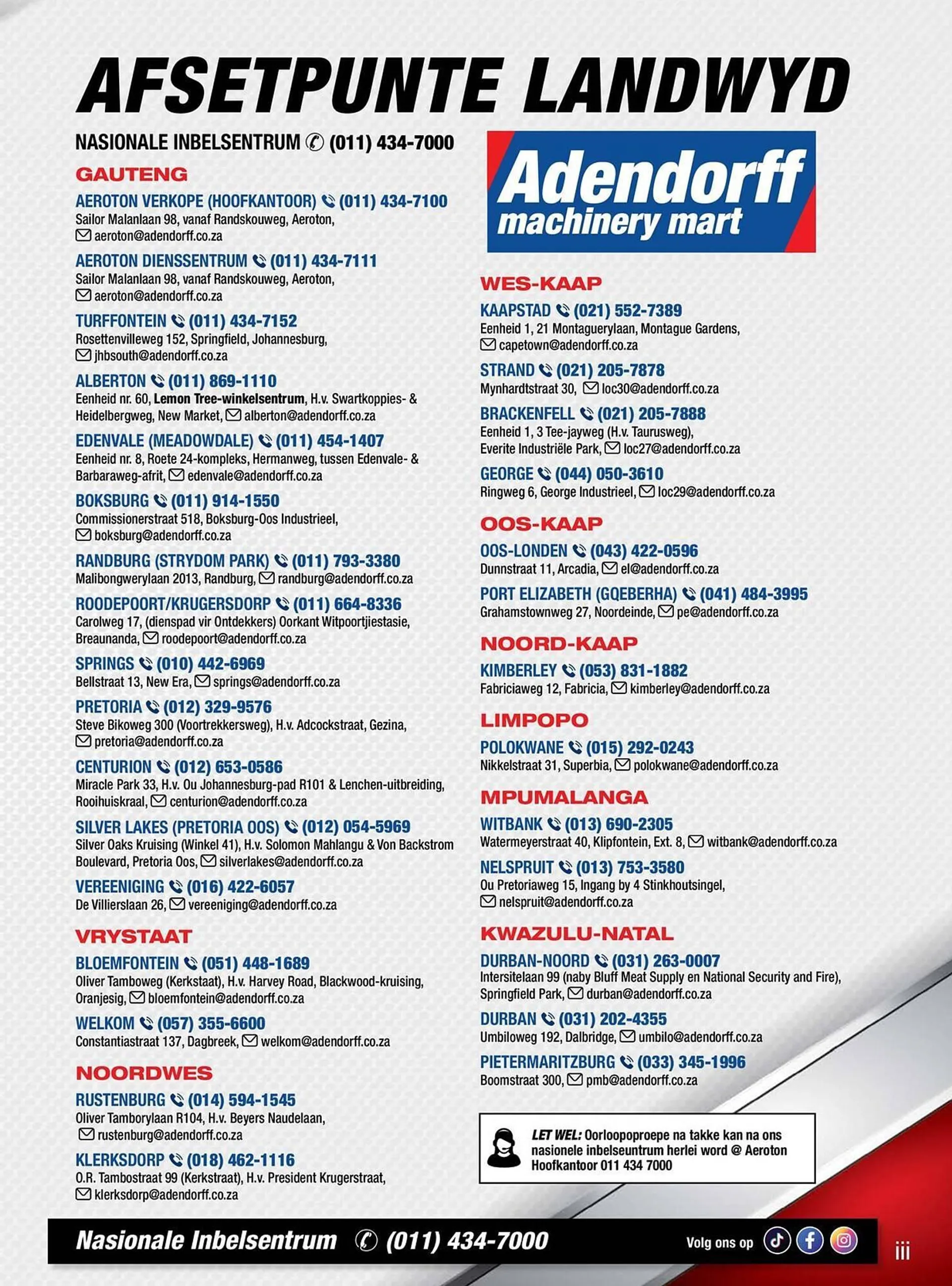 Adendorff Machinery Mart catalogue from 4 March to 31 March 2025 - Catalogue Page 3
