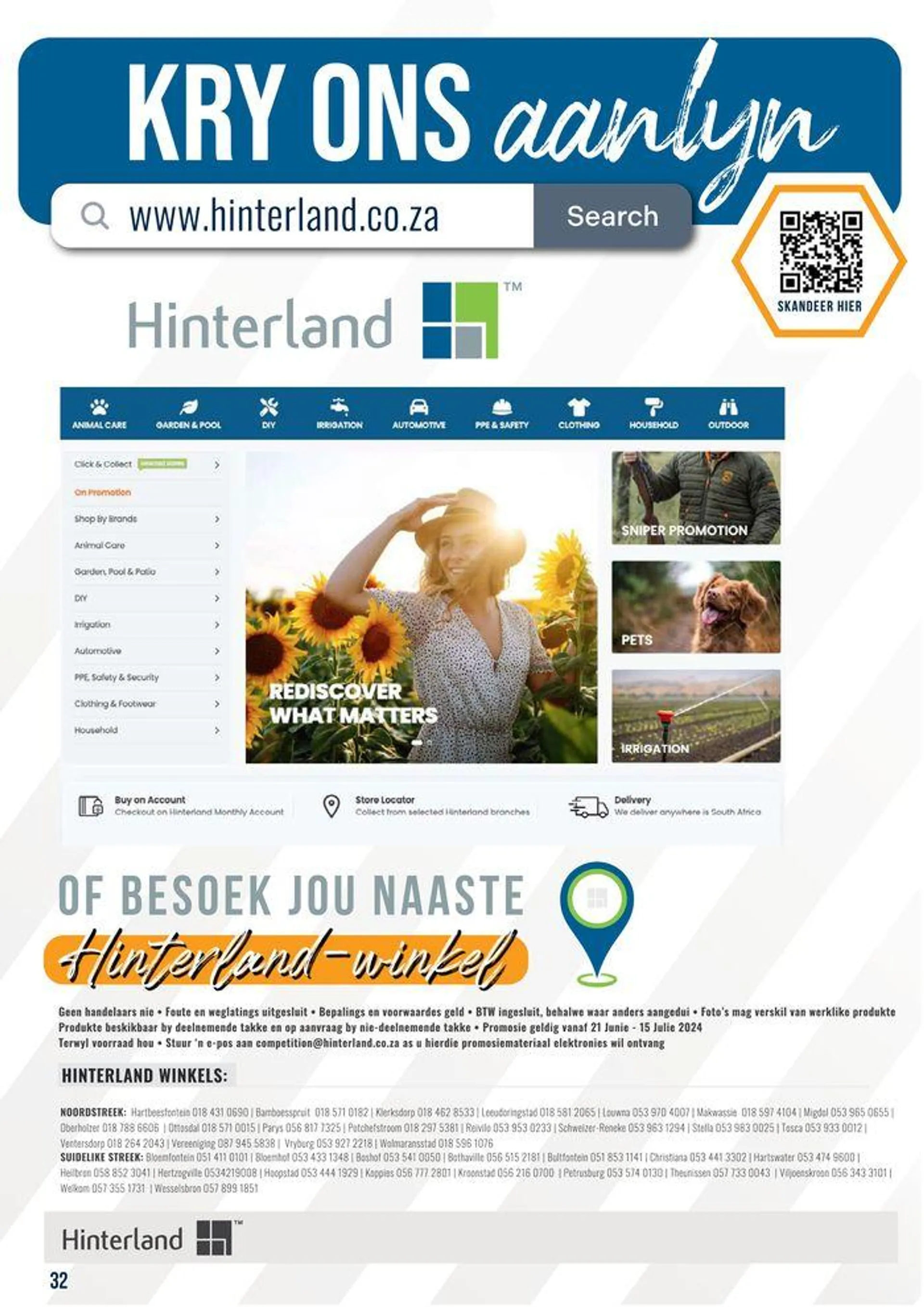 Hinterland Winter Promosie from 5 July to 15 July 2024 - Catalogue Page 32