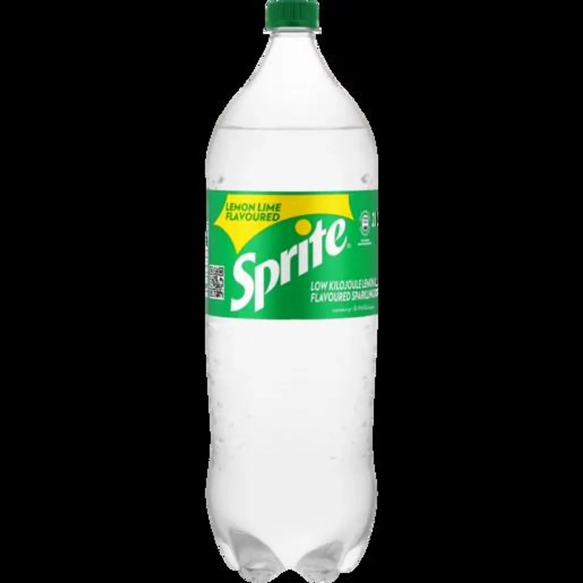 Sprite Low Kilojoule Lemon Lime Flavoured Soft Drink Bottle 2L