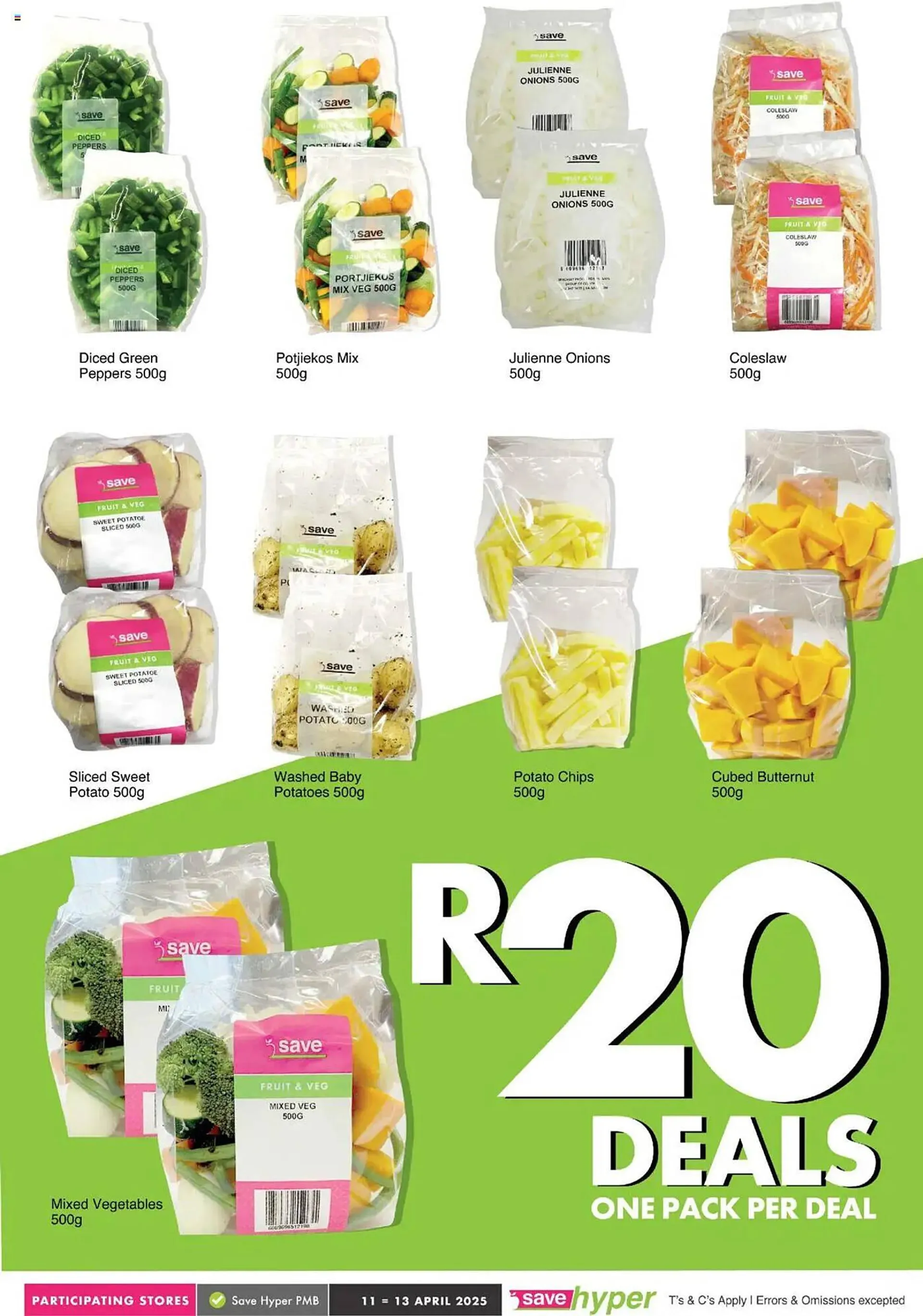 Save catalogue from 11 April to 13 April 2025 - Catalogue Page 1